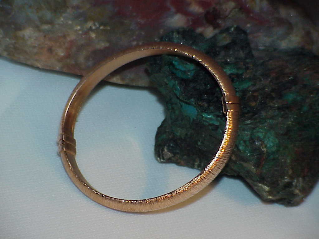 QVC Veronese 18k Rose Gold Vermeil Sterling Solid Bangle Bracelet 23.8G New Bx
