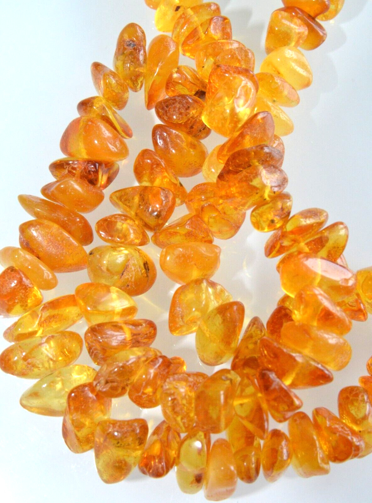 40gr RUSSIAN SOVIET BALTIC AMBER BEAD NECKLACE 琥珀 BRACELET STONE PENDANT EARRING