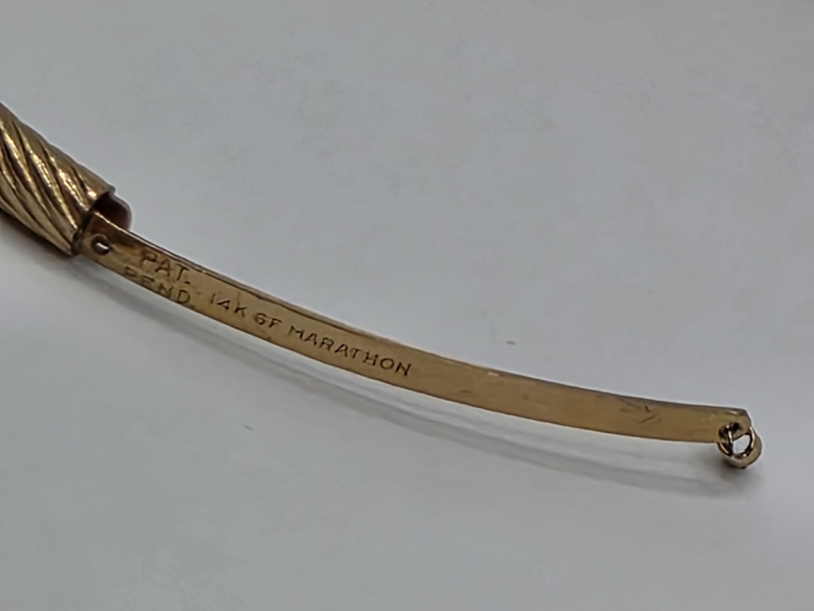 Vintage Gold Filled Jewelry 14K GF Marathon Bracelet Pearl Necklace 20g *read