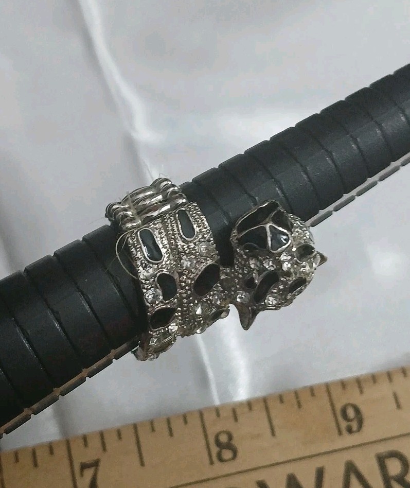 1990’s Style Leopard Jaguar Cheetah Wraparound Expanding Big Cat Ring