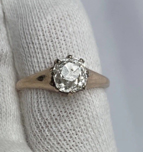 Vintage Diamond Ring – 1.32CTW Old European Cut