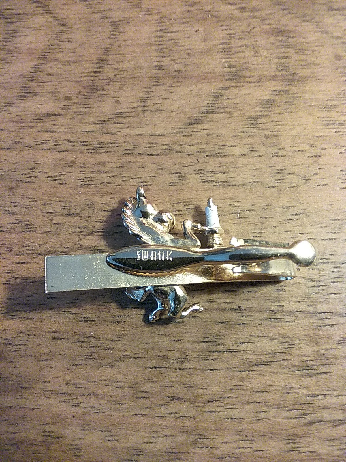AC Spark Plug Donkey Men’s Tie Clip Vintage