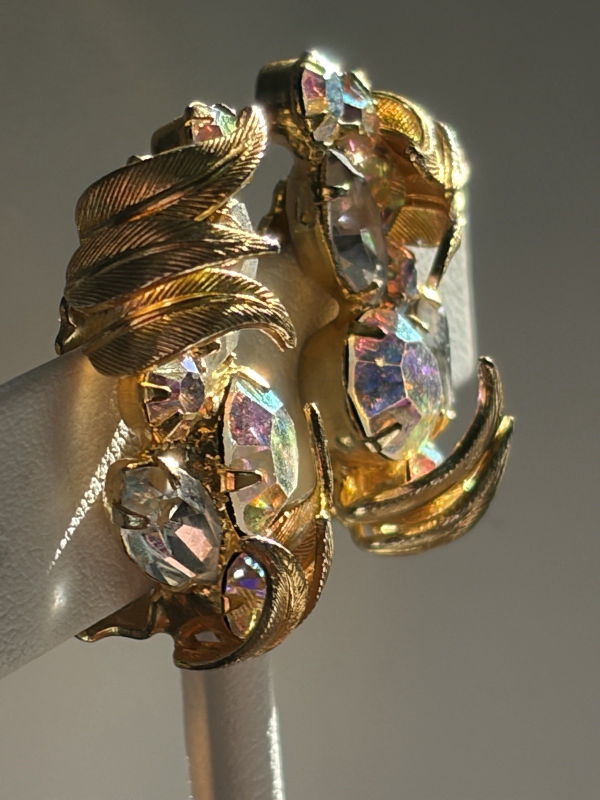 Verified Juliana D&E Venus Flame Clear Navettes Earrings Book Piece Page 246