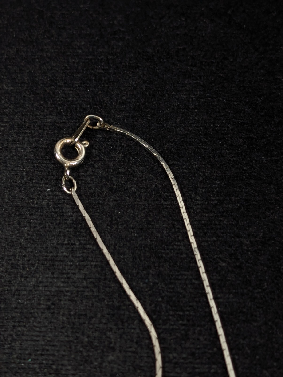 Vintage Off White Faux Freshwater Pearl Station Chain Necklace 24 in