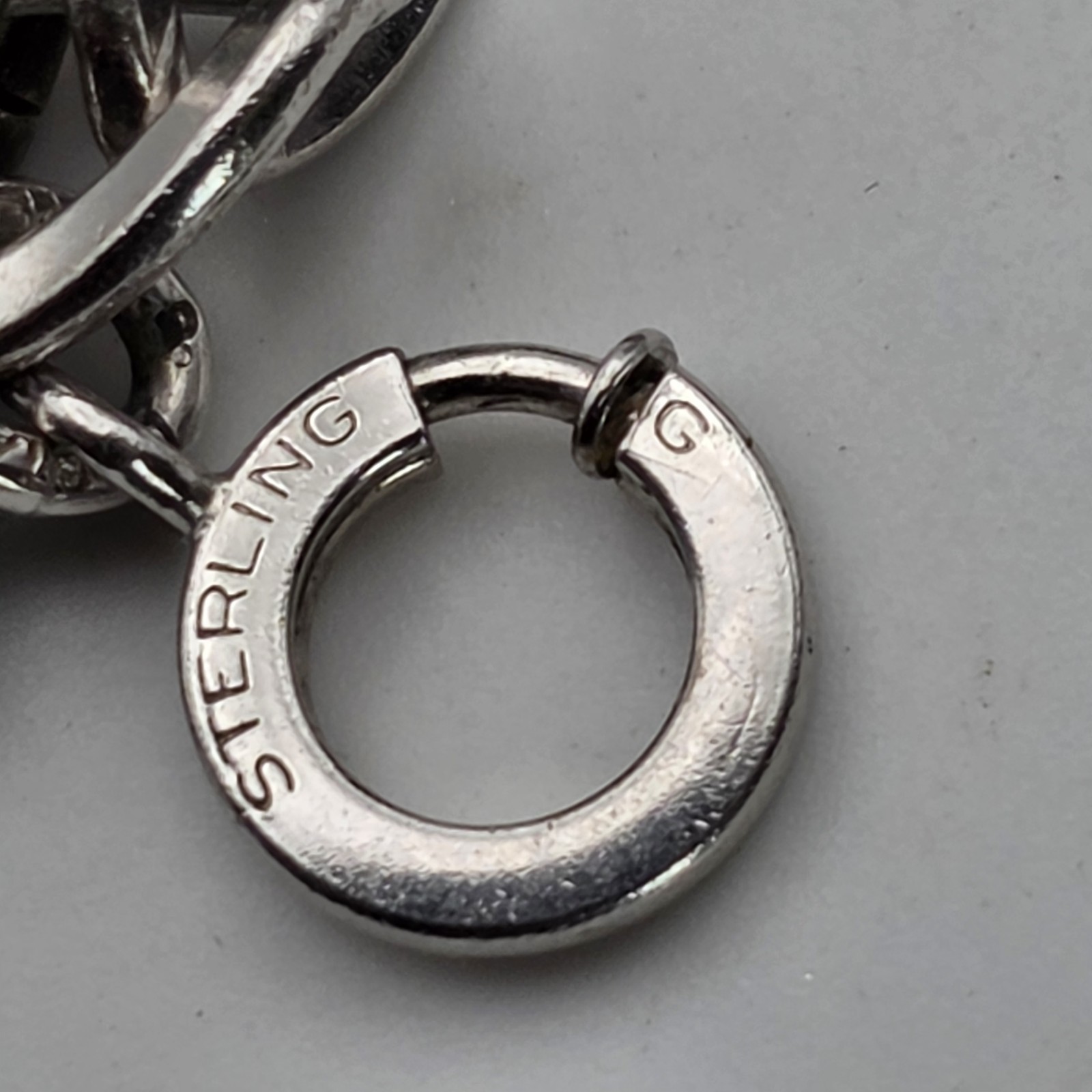LeStage Sterling Silver Coin Charm Bracelet 58g Mid Century Estate Jewelry Euro