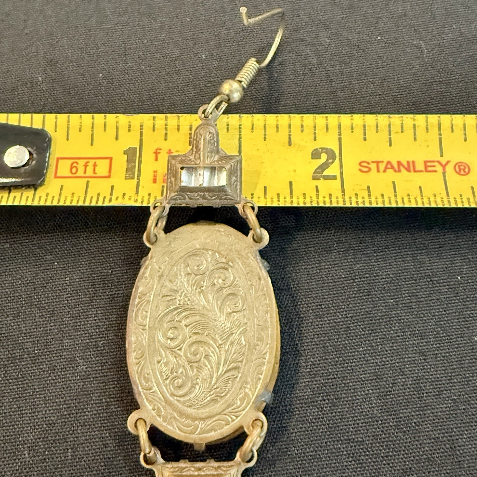 Vintage Glass Works Studio Dangle Drop Earrings – Angel & Cherub