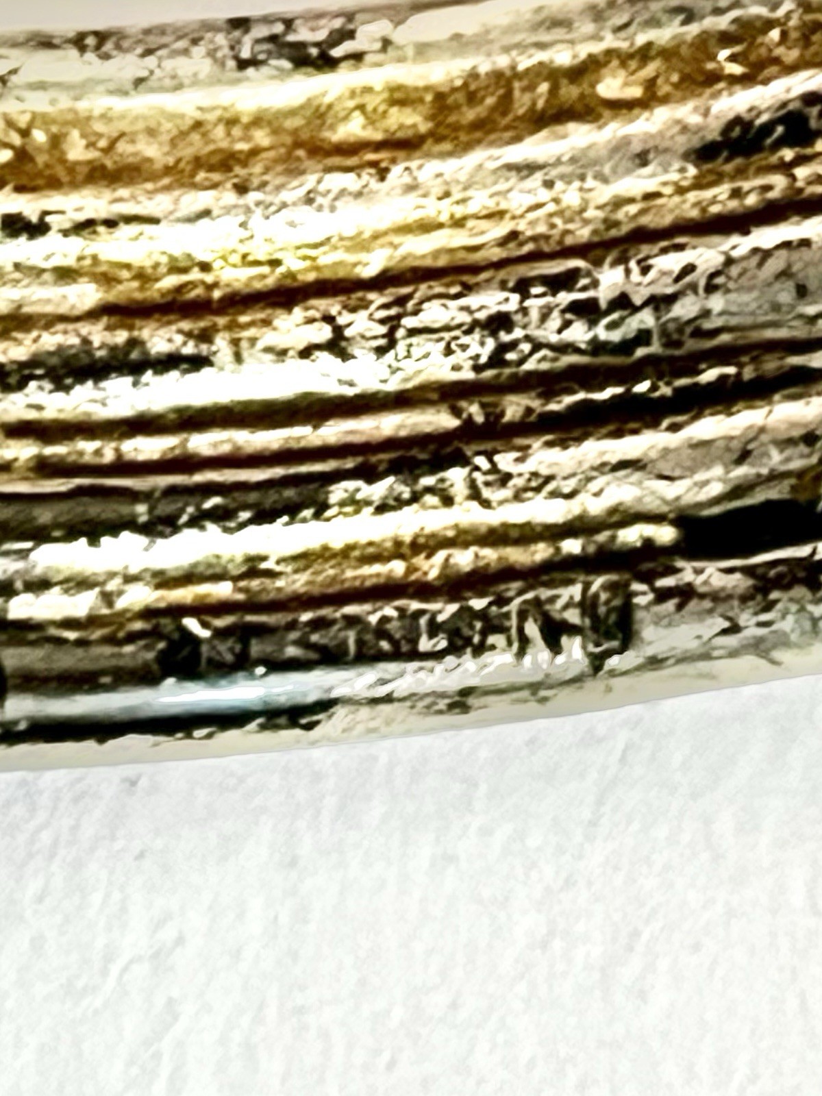 Vintage Modernist Wave Cuff Bracelet Sterling Silver Jewelry Minimalist