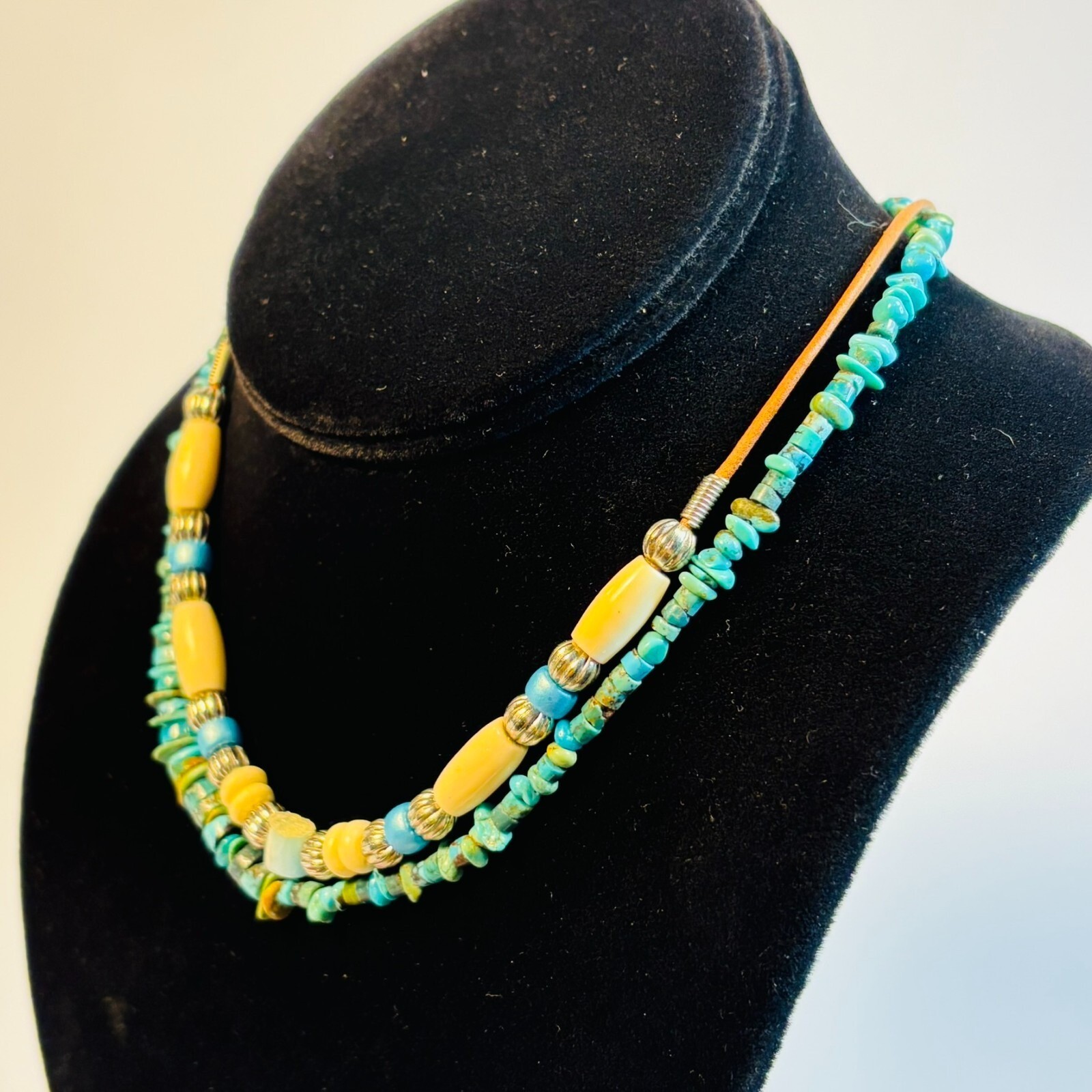 Necklace Y2K Vintage Jewelry 2000s Retro Beaded Choker Gorpcore