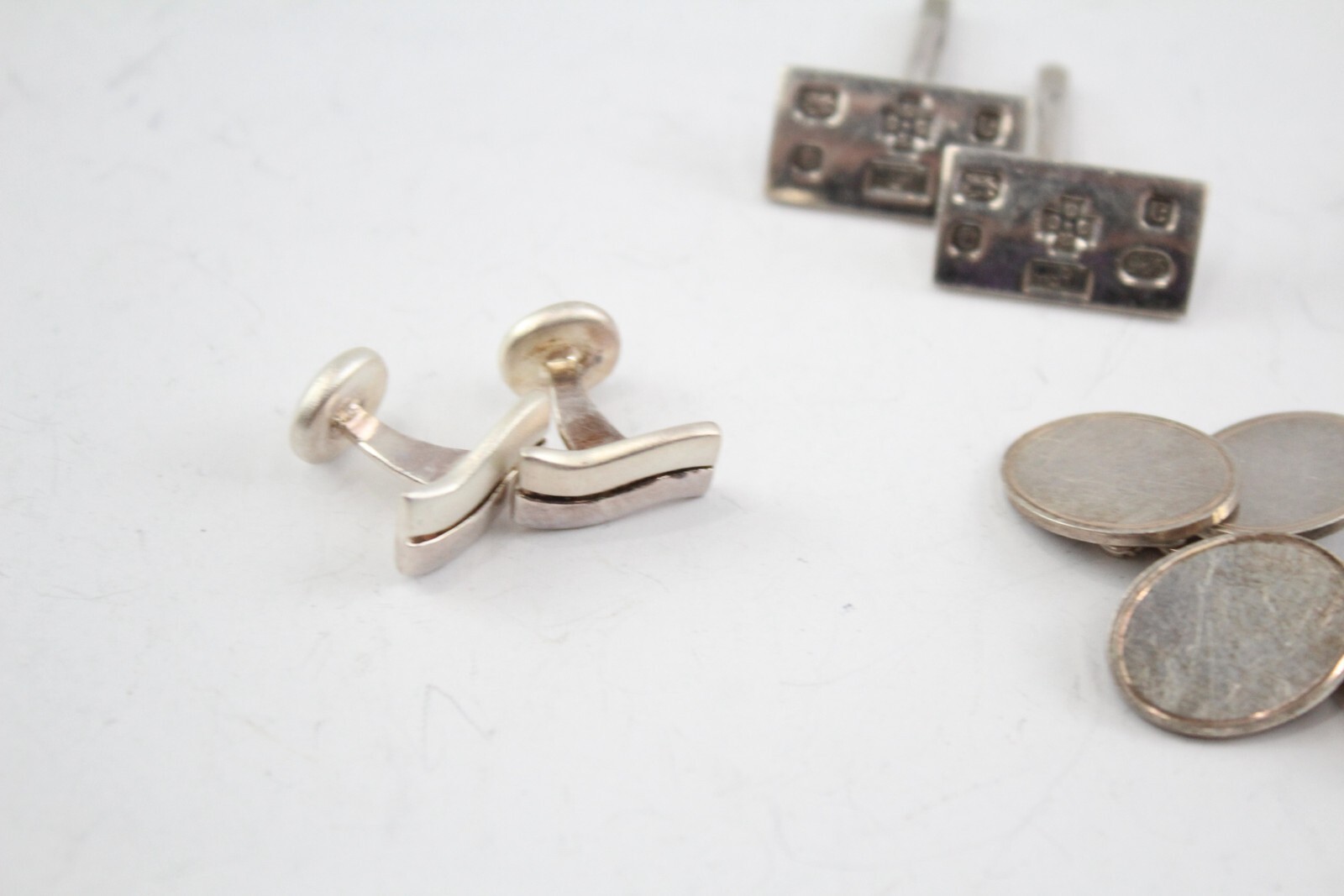Sterling Silver Gents Accessories MOP Inlay Millennium Ingot x 6 (60g)