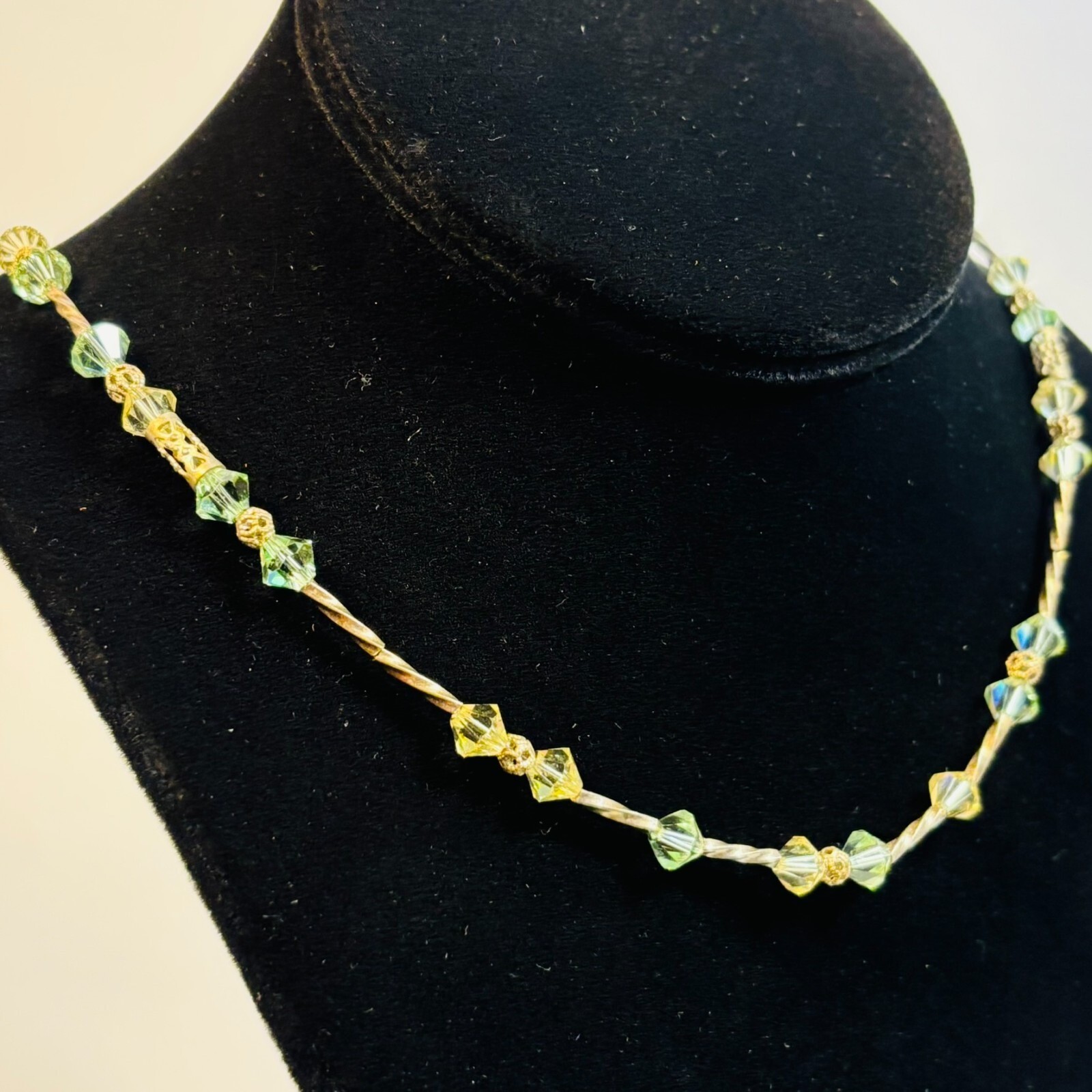 Y2K Vintage Necklace Jewelry Sparkly Rhinestone Choker 2000s Retro Girly