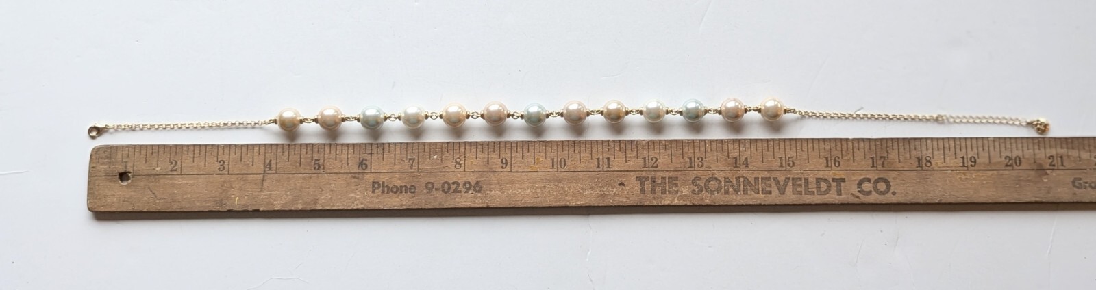Classic MONET Chunky Multi Color Faux Pastel Pearl Choker 16″ Necklace