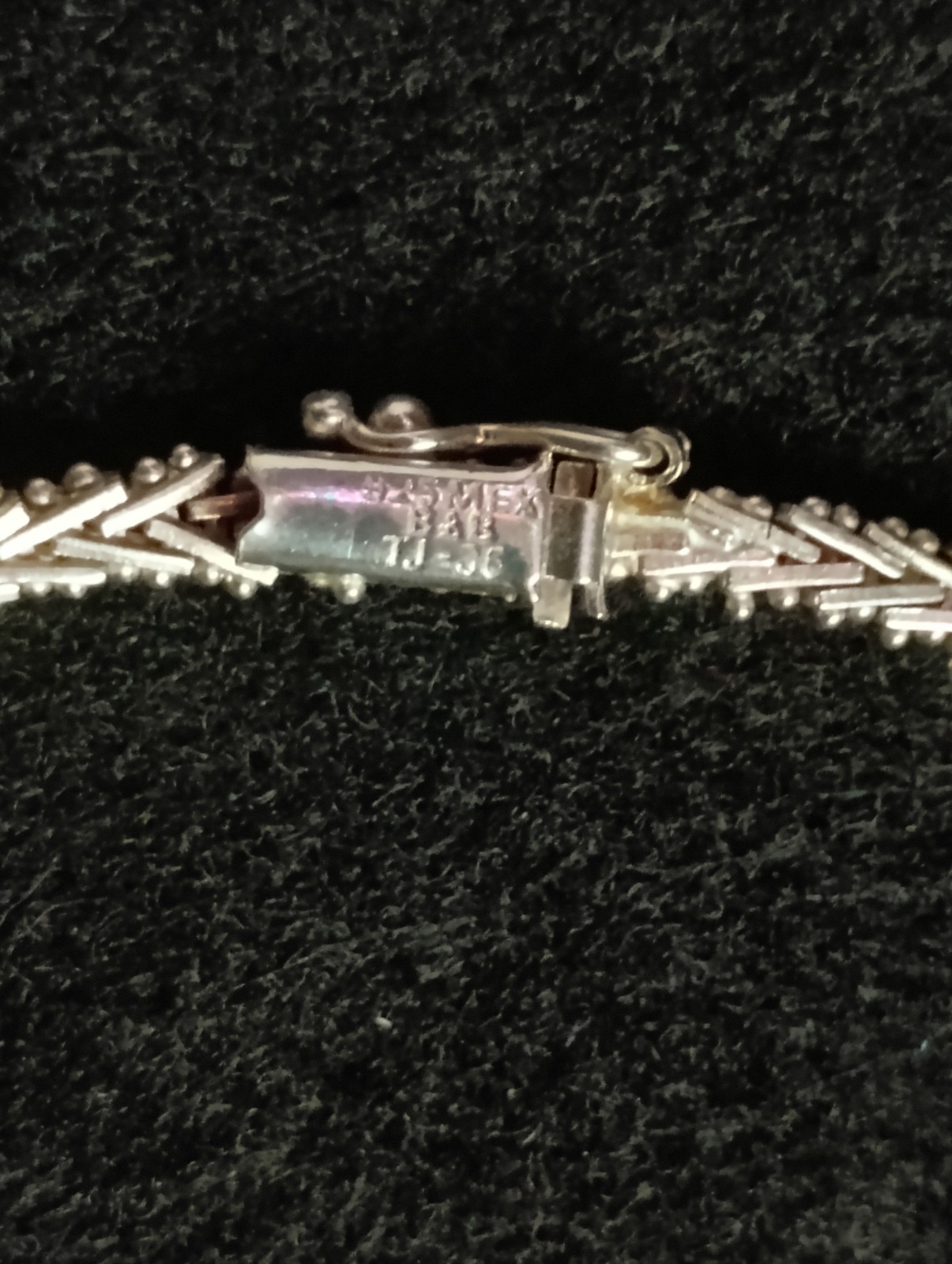 Vintage Sterling Silver Woven Necklace 16″ .925 MEX B&B TJ-06