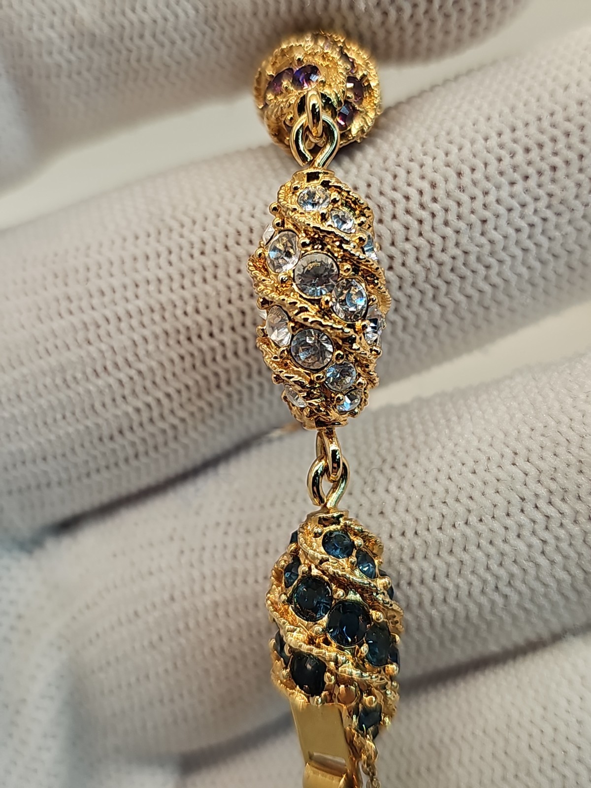 Camrose & Kross Jackie Kennedy JBK Royal Egg Bracelet. Signed JBK