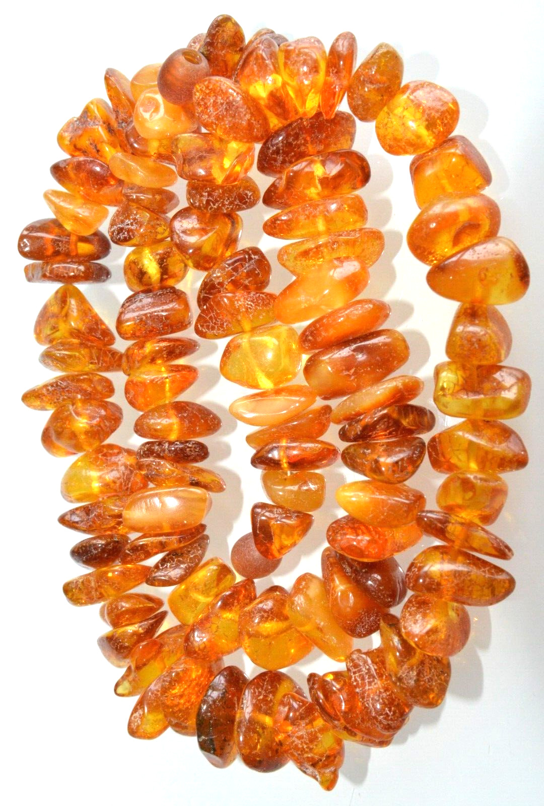 43gr RUSSIAN SOVIET BALTIC AMBER BEAD NECKLACE 琥珀 BRACELET STONE PENDANT EARRING