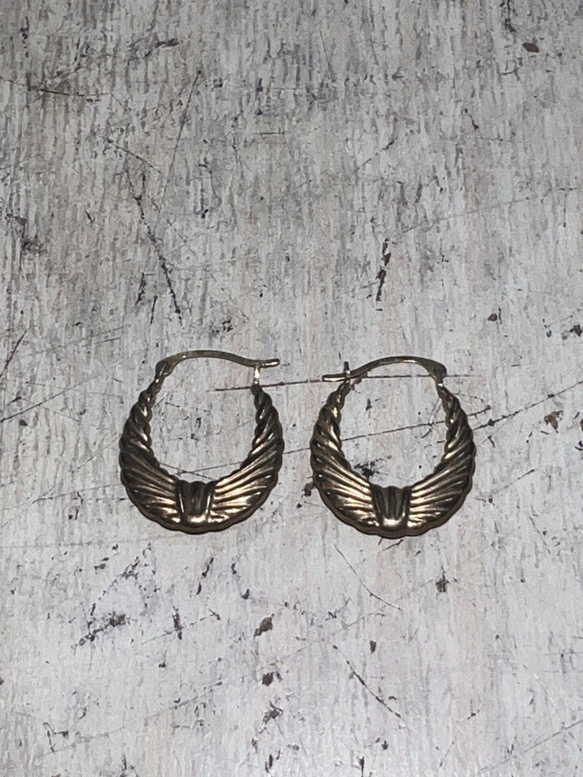 Vintage Sterling Silver Dangle Drop Hoop JCM Earrings 925 Southwest 80s MCM
