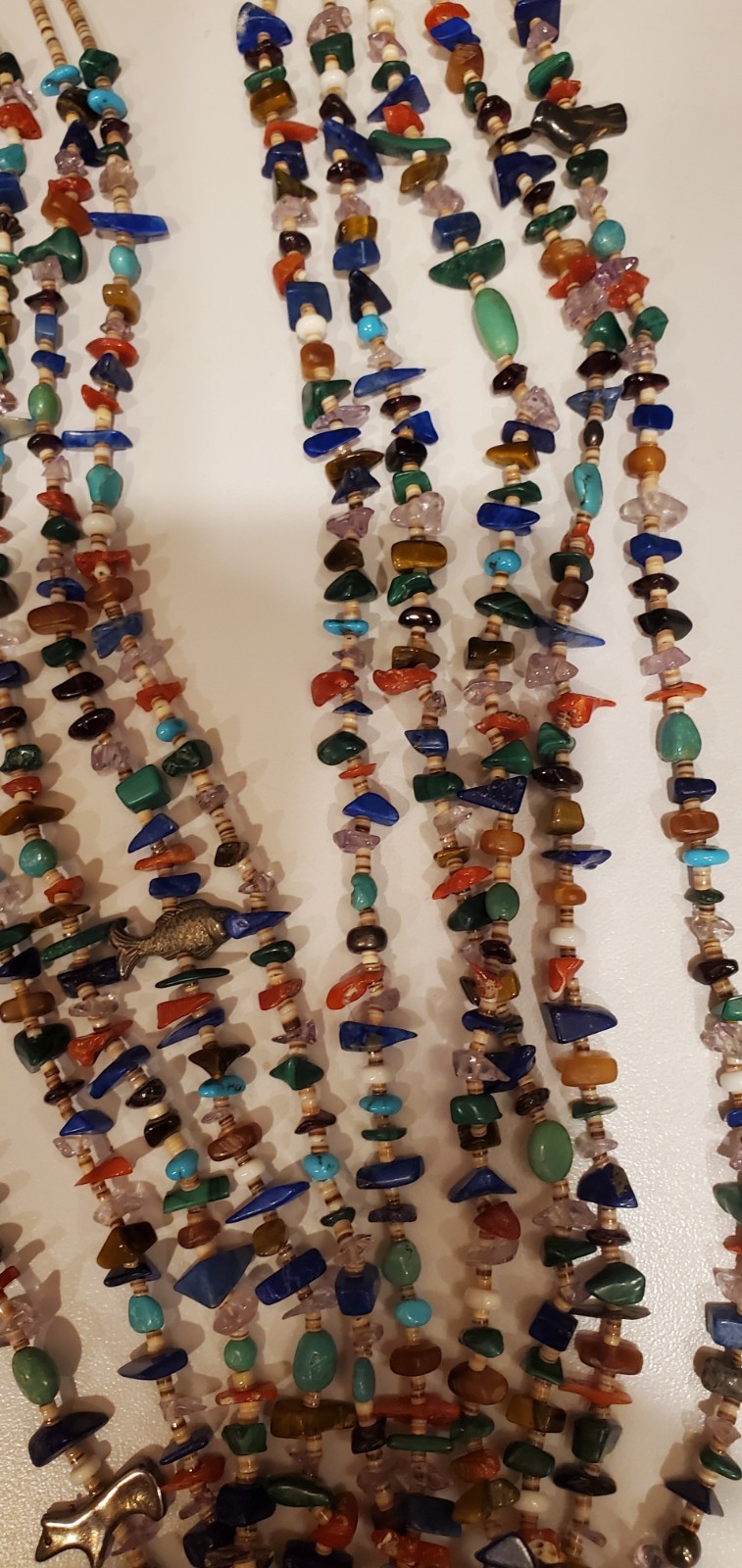 Vintage Santa Domingo Stones Necklace