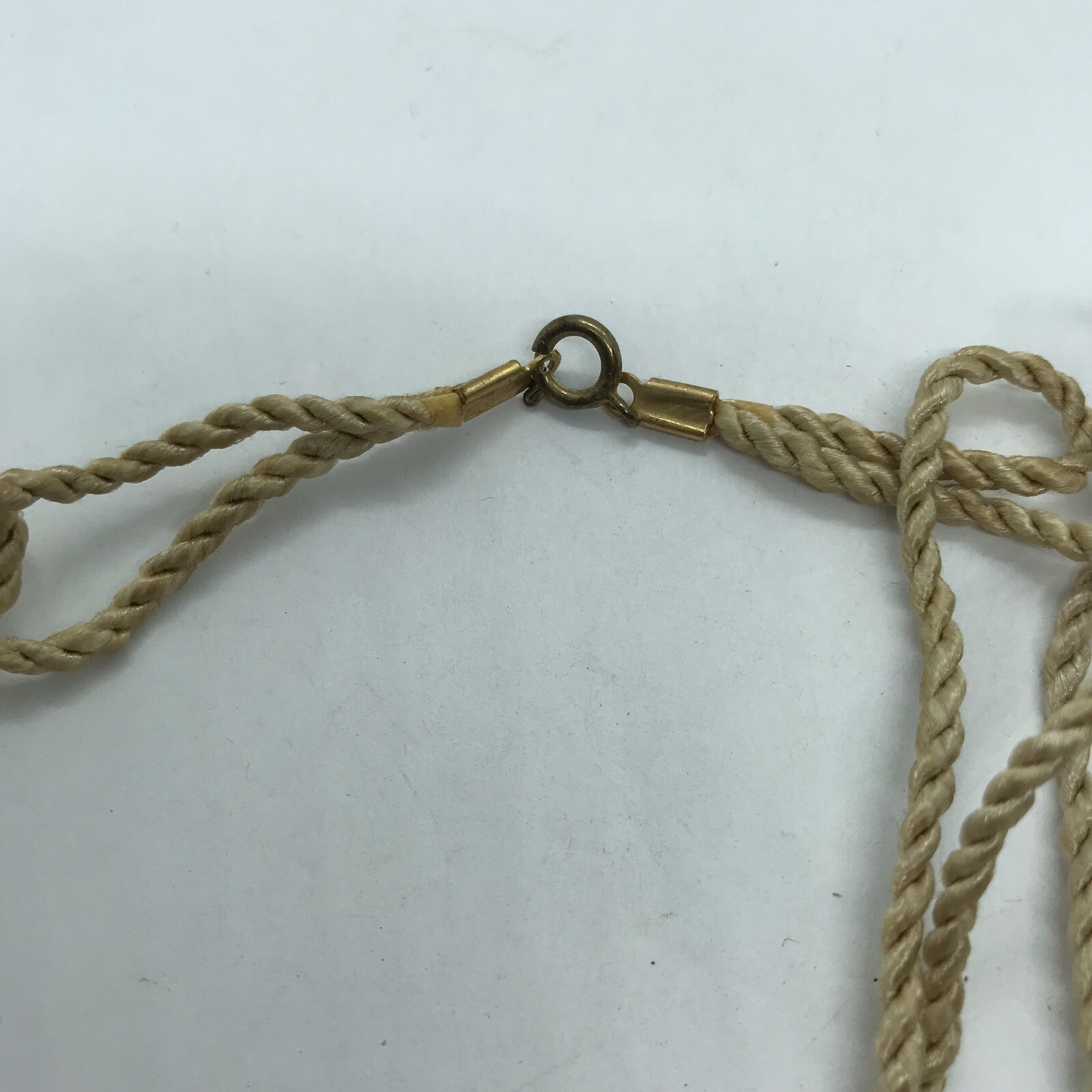 Vintage Necklace Lot Boho Wood Corded Natural Earth tones Brown Choker 70s hippy
