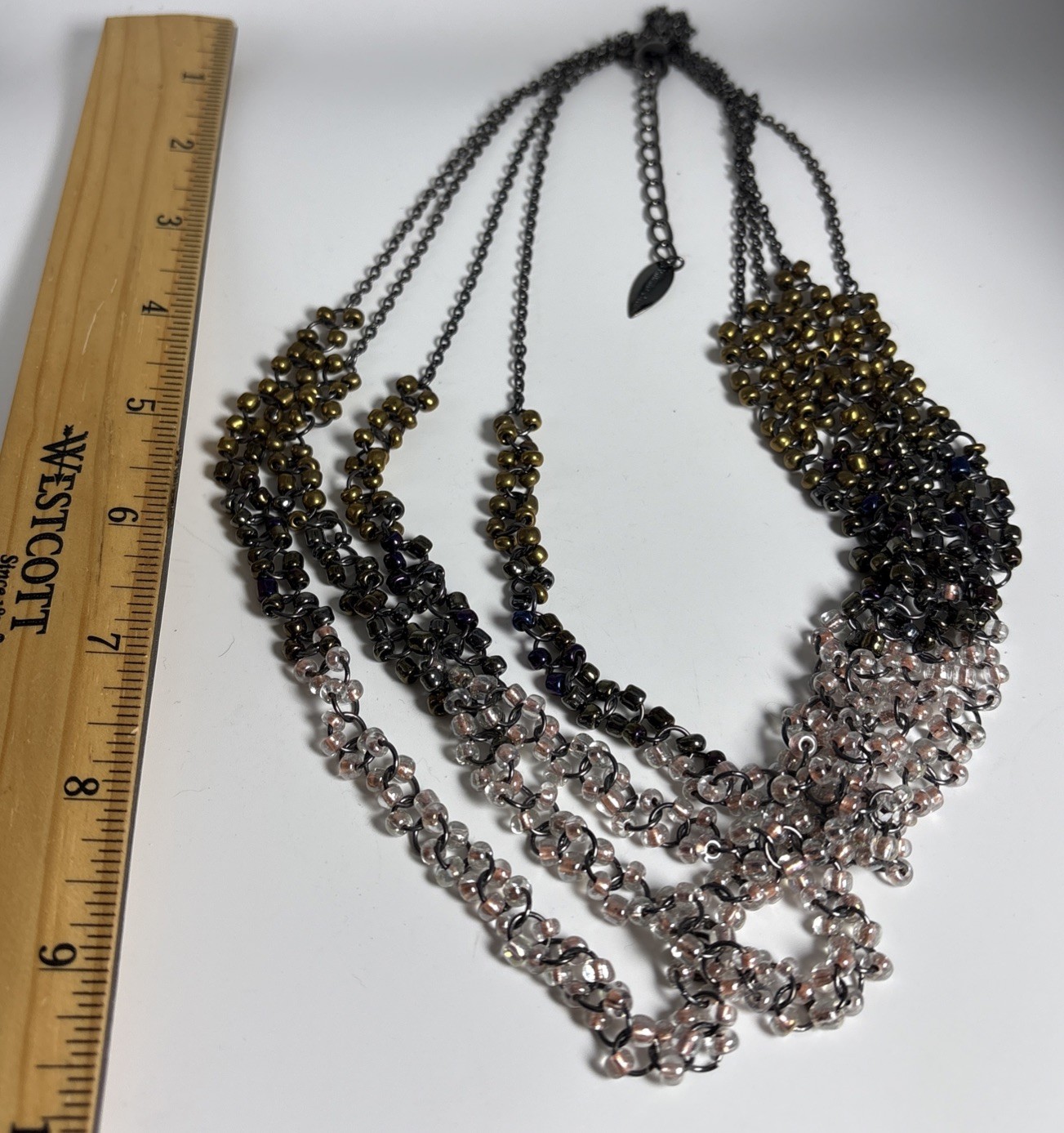Vintage Coldwater Creek Jewelry Necklace Multi Color