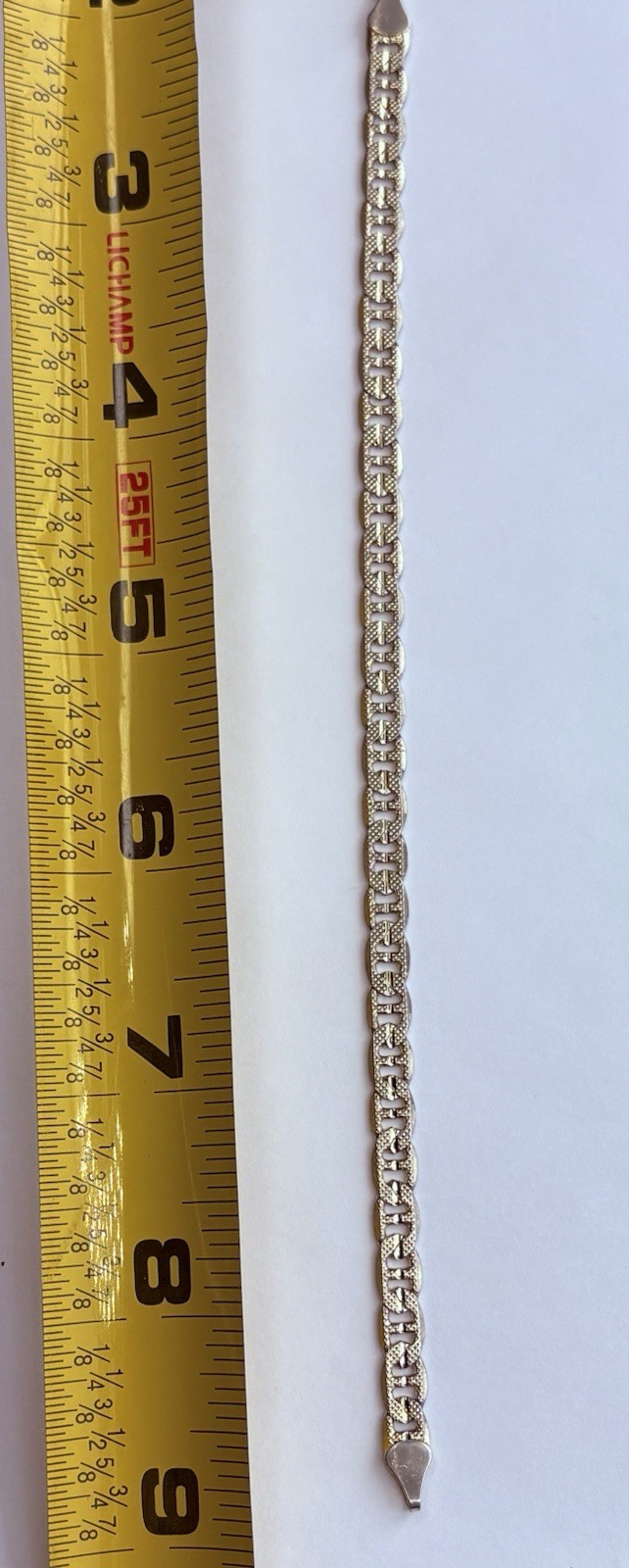 14k Italy Yellow Gold Anchor/Mariner Anchor Link 6.9G Bracelet, 8”, SPRING SALE!
