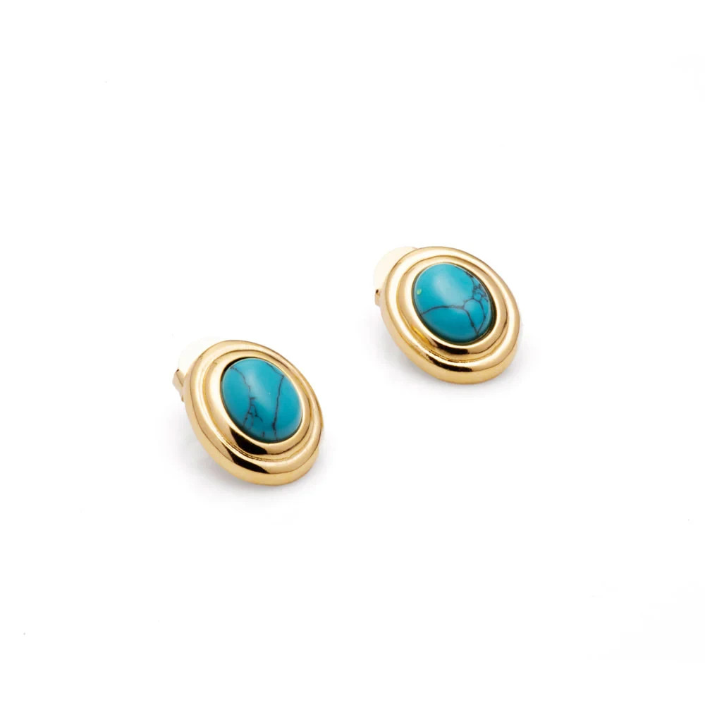 MAYAMAR Classic Turquoise Earrings – NEW – Retails for $108