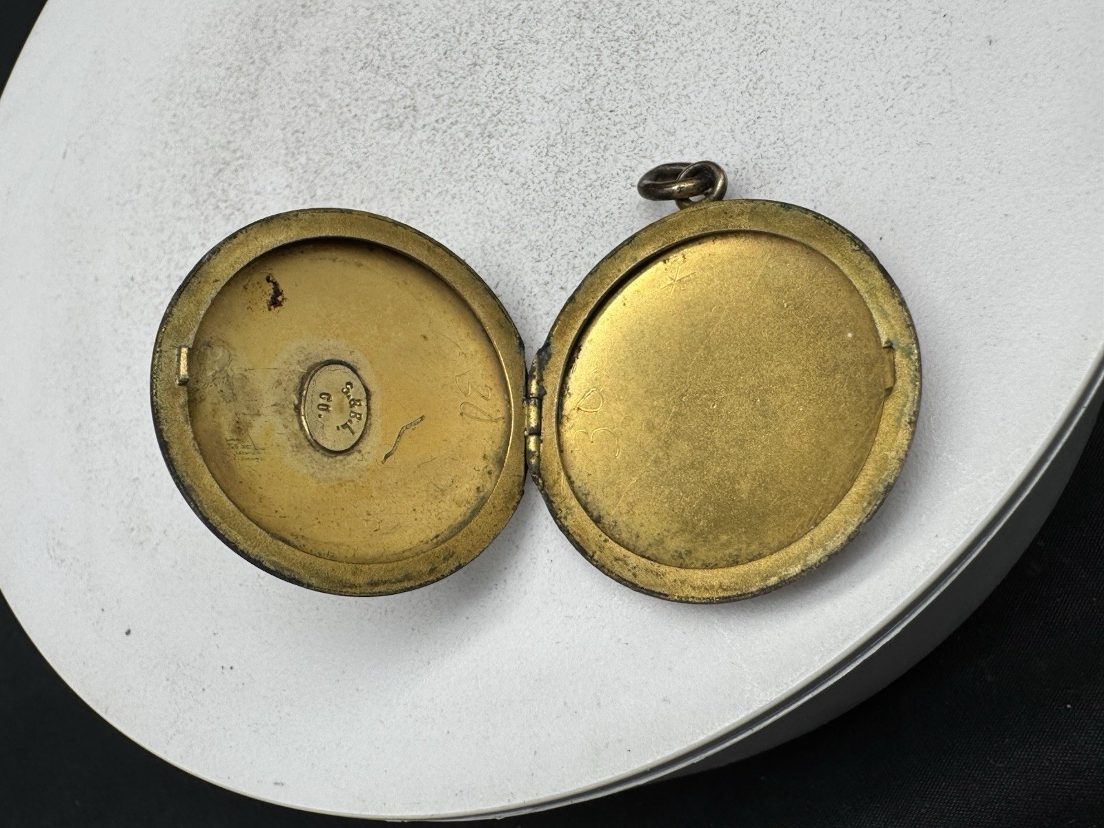 Antique S&BL Victorian Gold Filled Locket