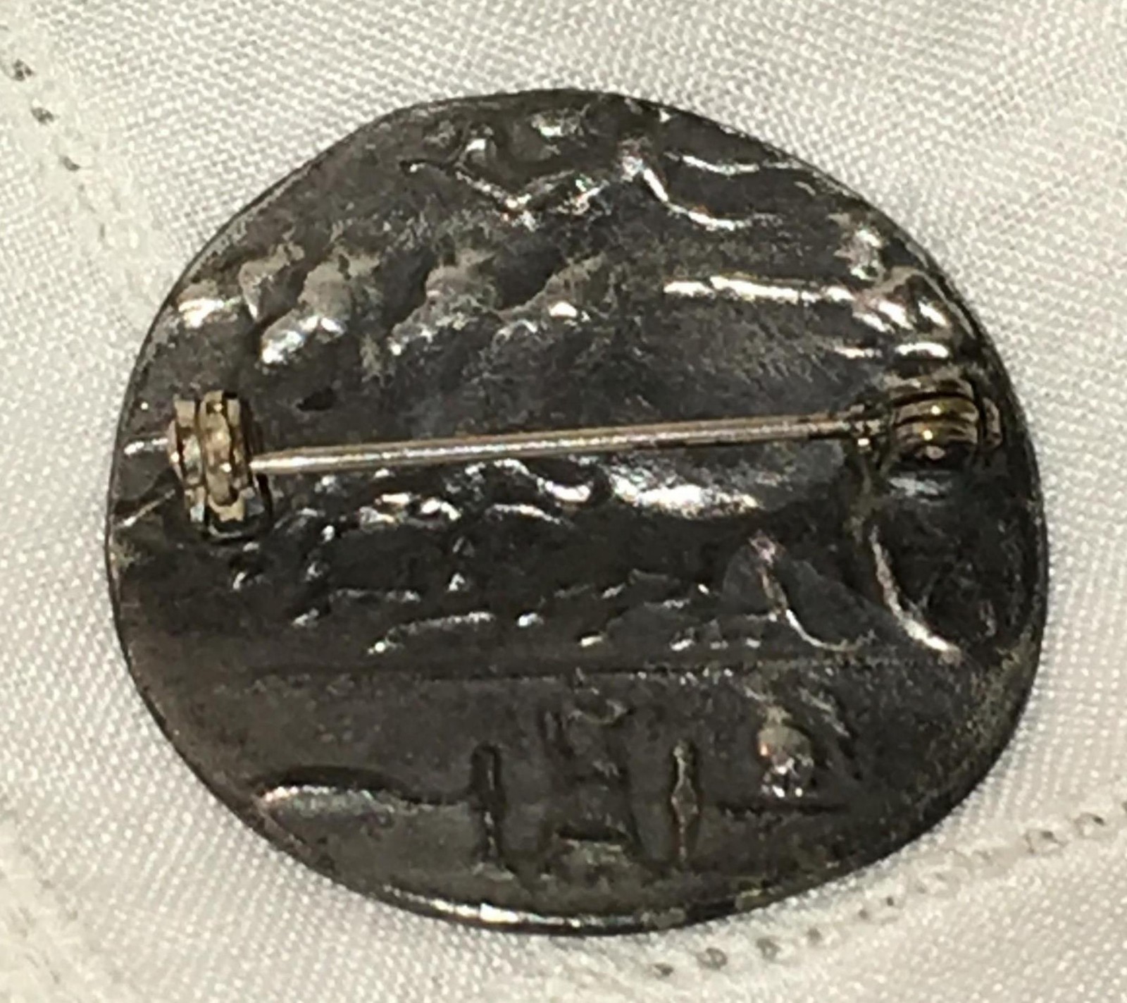 Silver Roman Coin Brooch Vintage MMA Vtg Alva Studio Pin Museum Replica Lovre