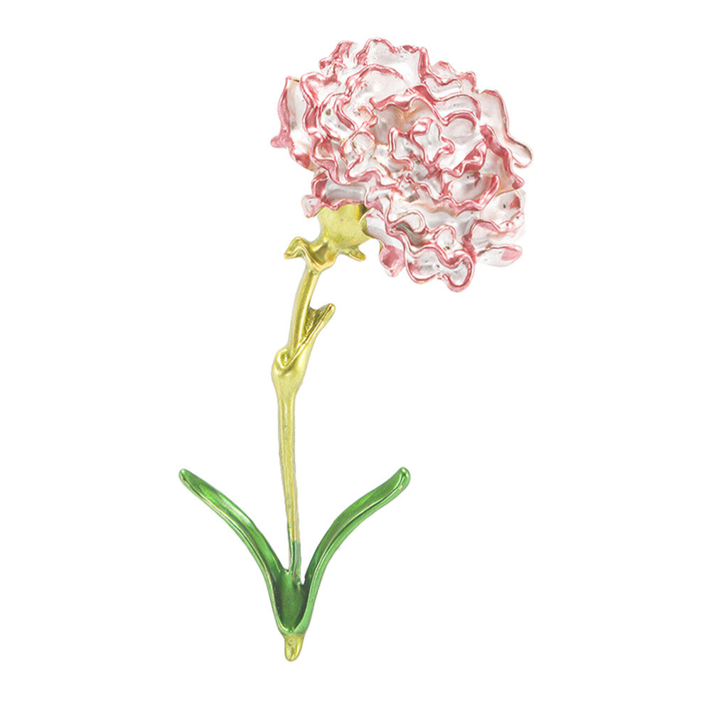 Exquisite Flower Brooch Pin Carnation Lapel Pin Collar Lapel Pin Jewelry