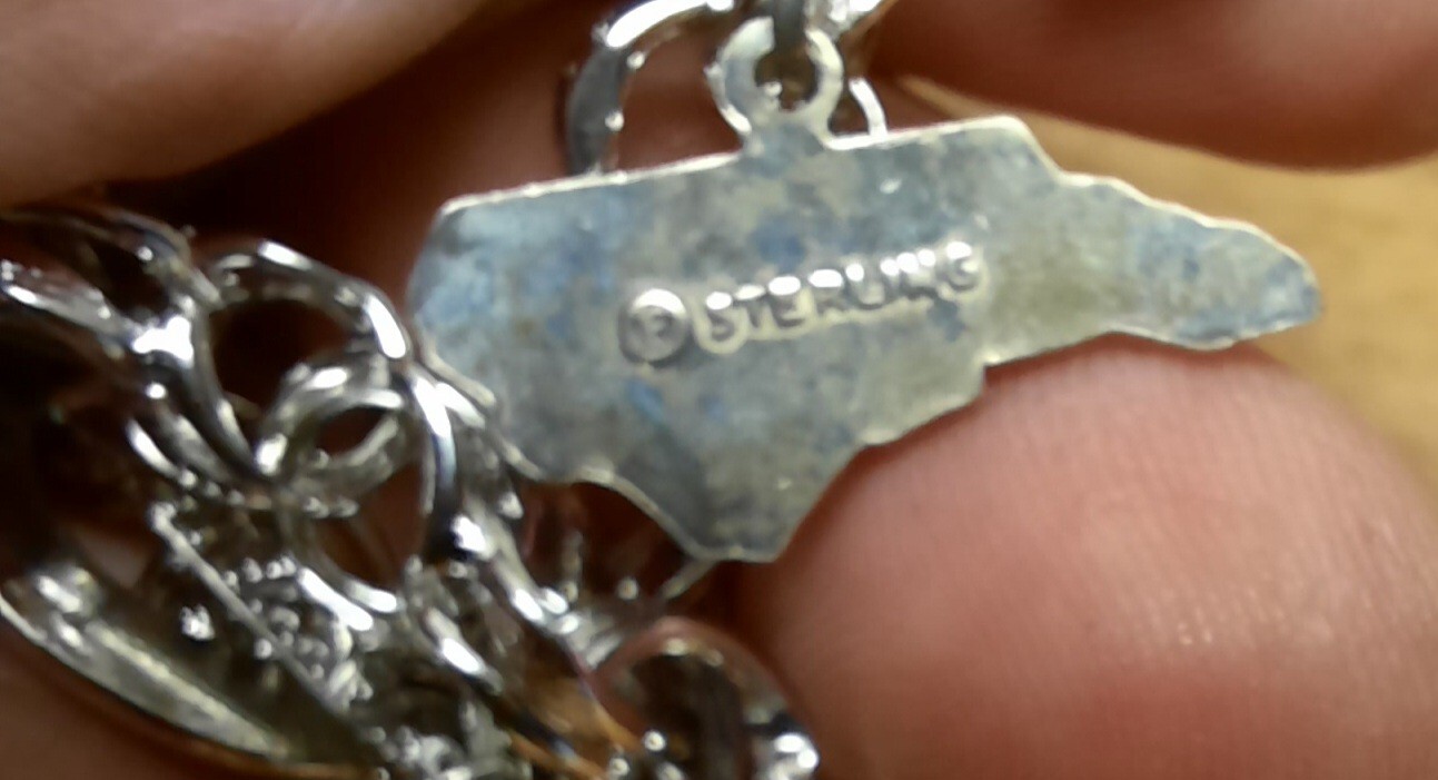 Vintage 1960s-1980s Charm Barce All Sterling Silver