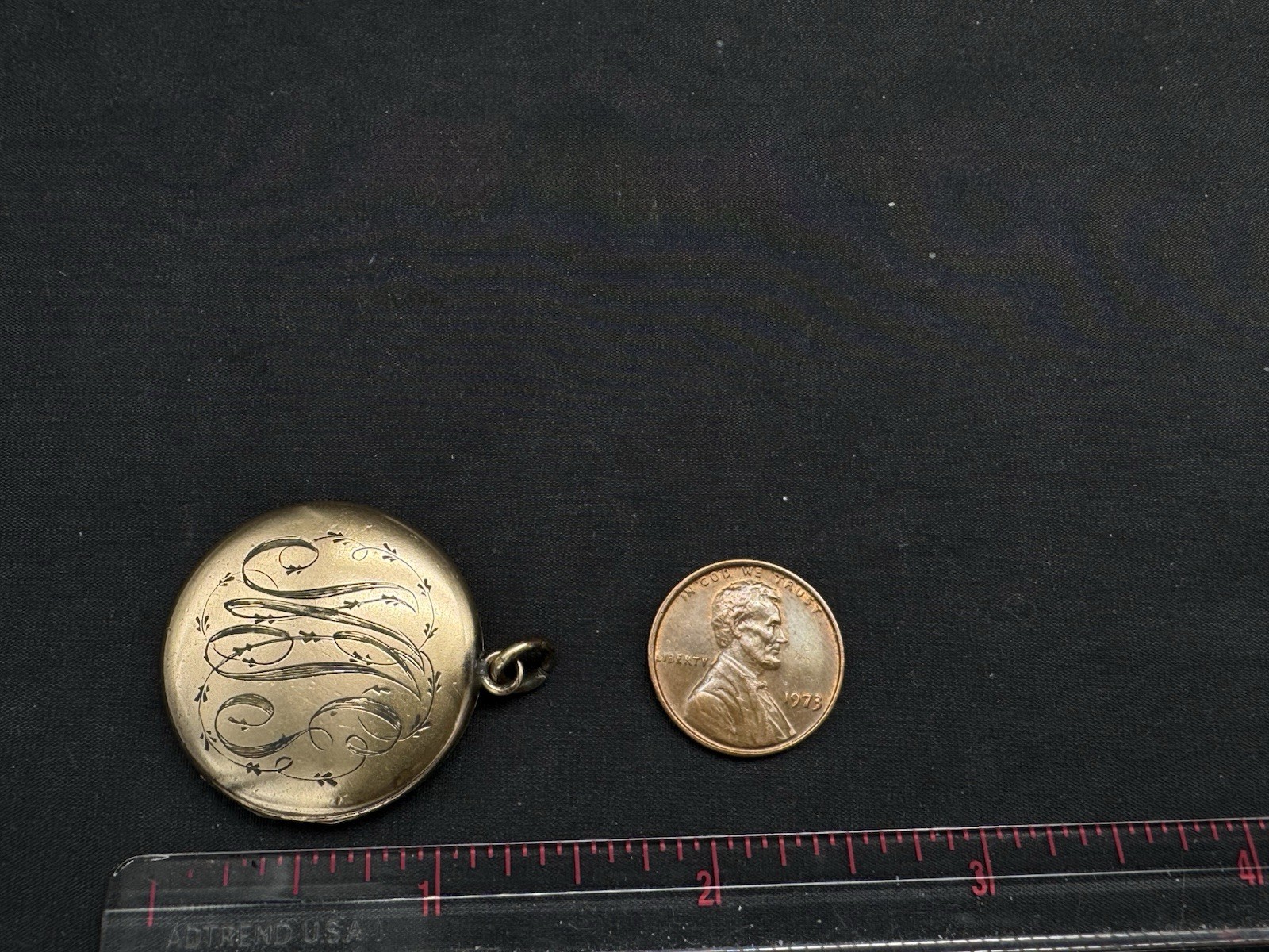 Antique S&BL Victorian Gold Filled Locket