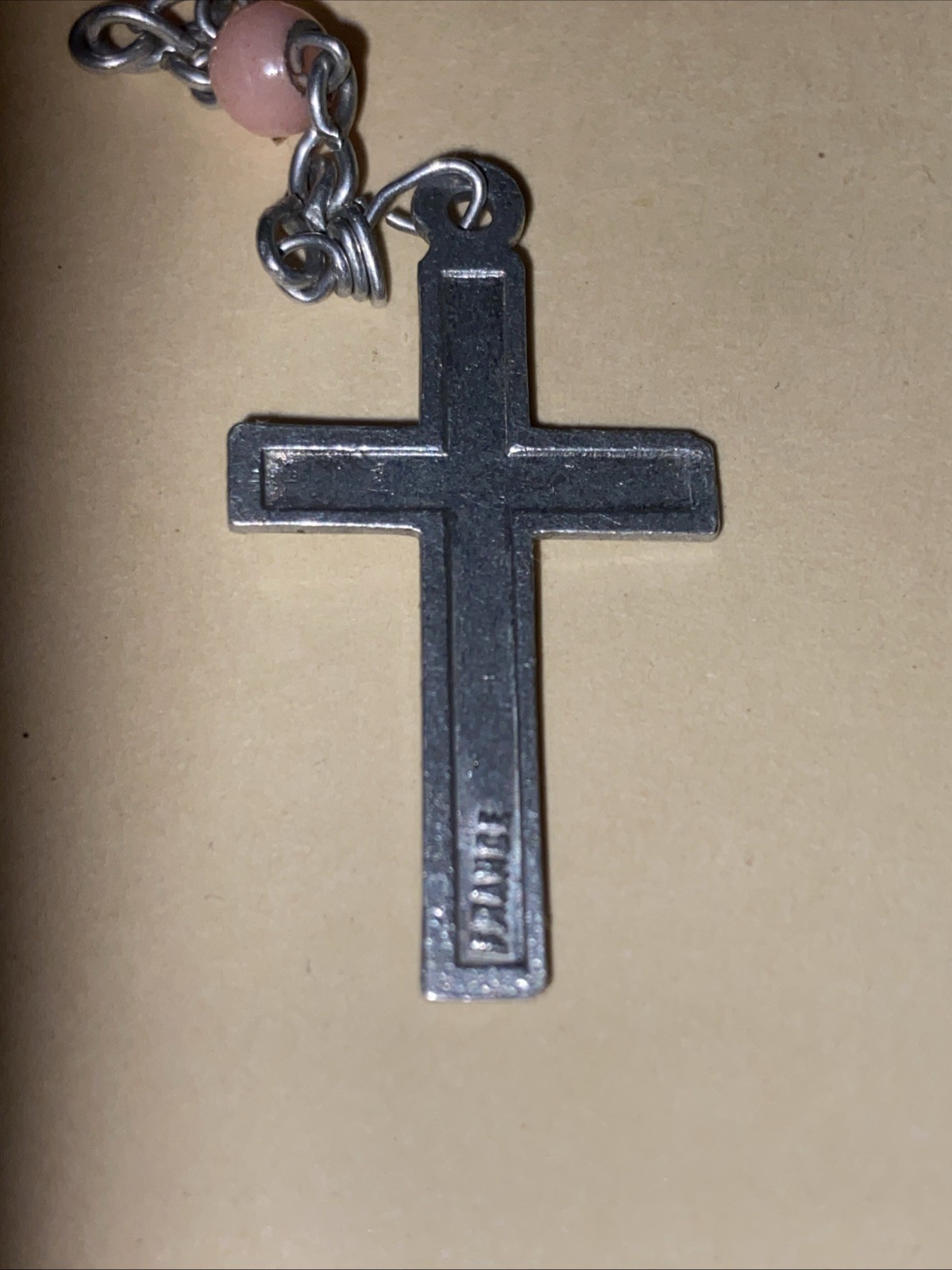 ESTATE SALE: Beaded & Chain Cross Rosary Lot-4