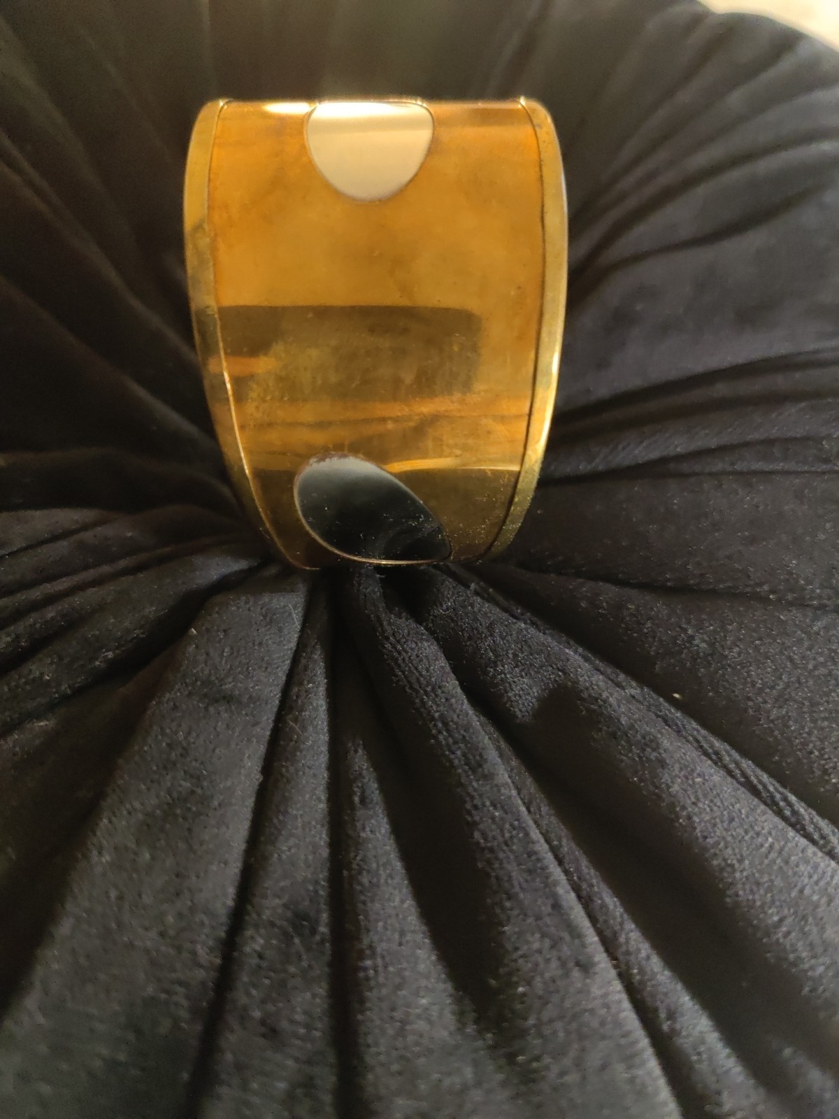 Vintage Modernist Brutalist Cuff Bracelet Copper Brass Silver Artisan