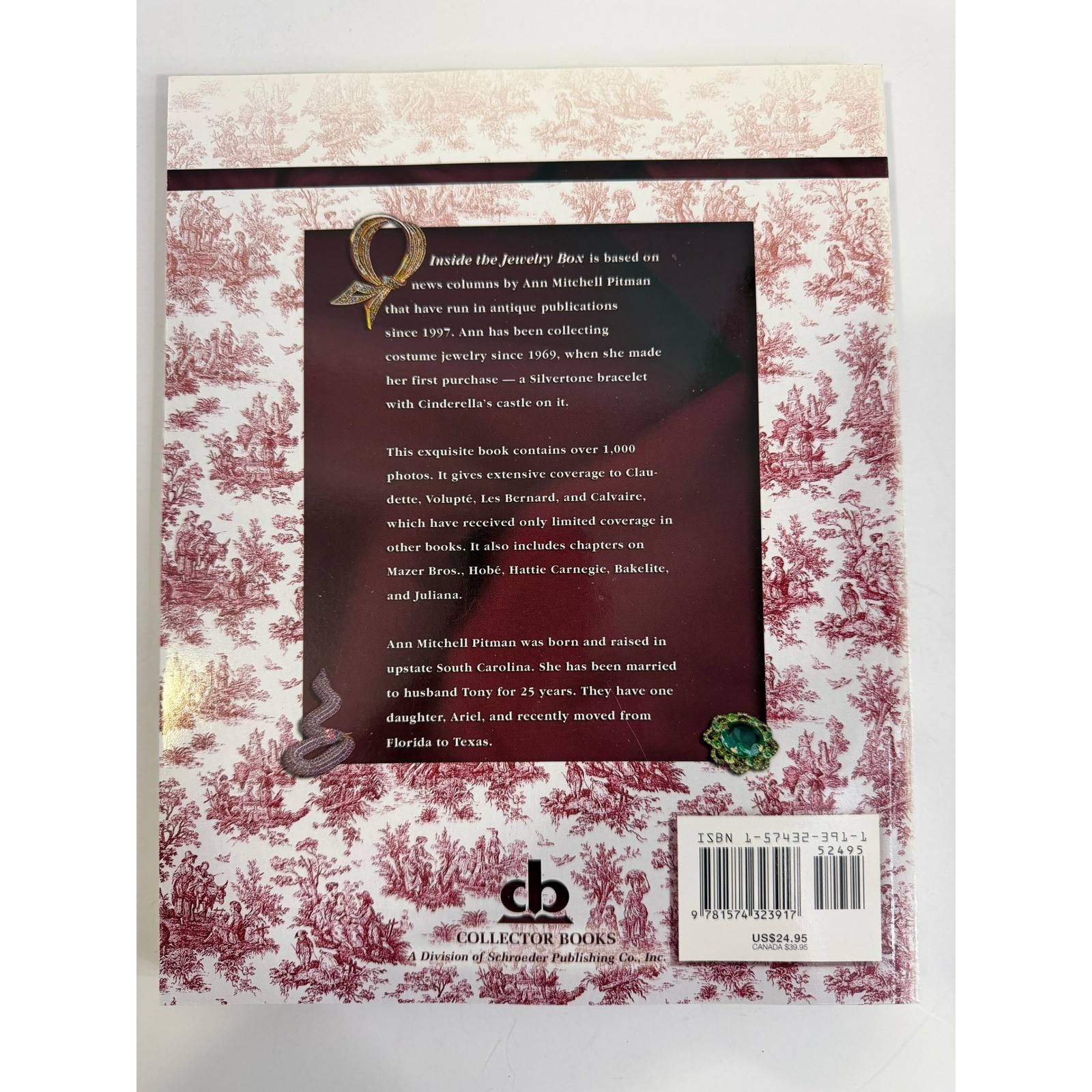 Inside the Jewelry Box Costume Jewelry Identification Values Ann Mitchell Pitman