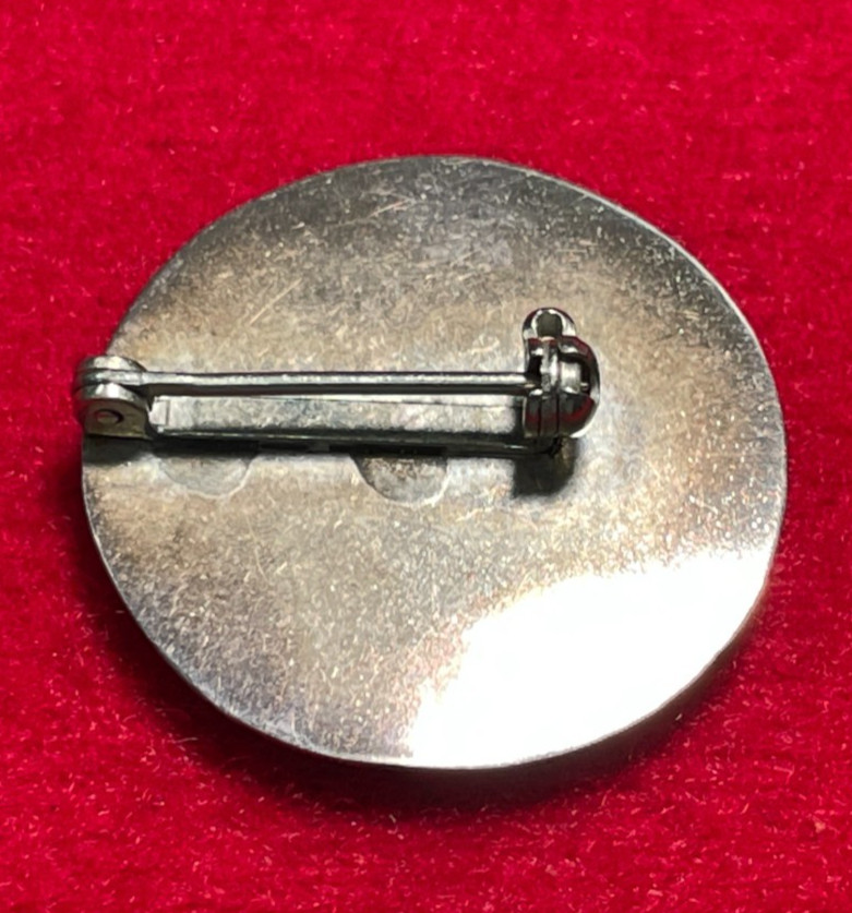 Lot of 2 Vintage Mid-Century Modernist Artisan Brooches – Includes “NERD”