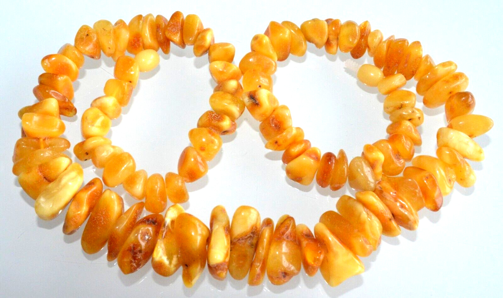 46gr RUSSIAN SOVIET BALTIC AMBER BEAD NECKLACE 琥珀 BRACELET STONE PENDANT EARRING