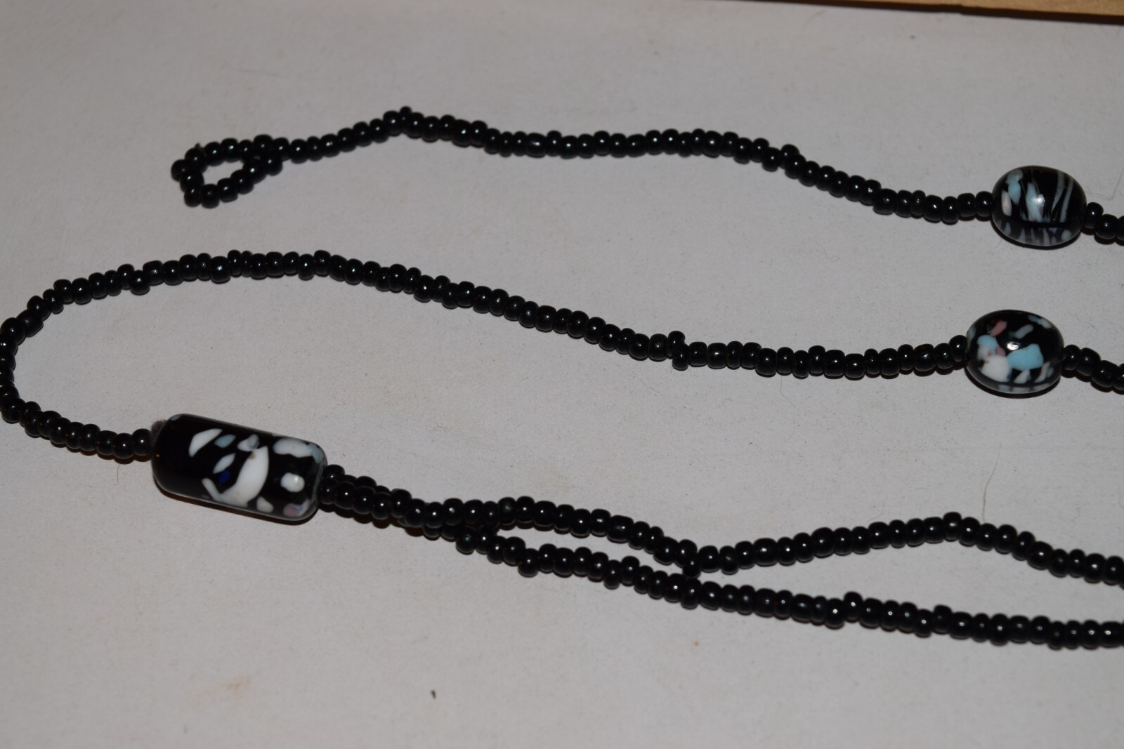 Vintage to now beaded necklace or belt not sure but cool beads