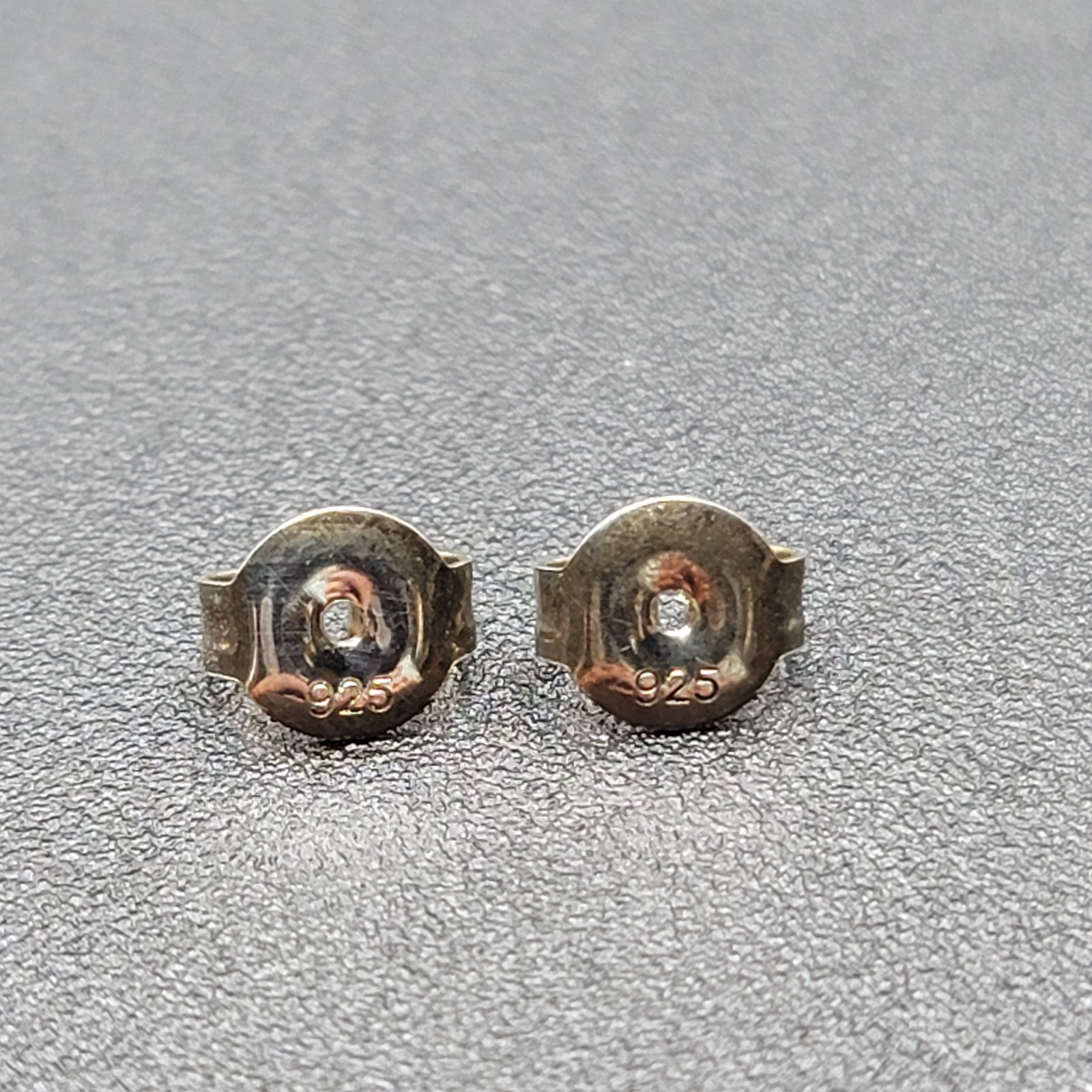 Vtg 925 STS Sterling Silver/Citrine Art Deco Pierced Post 2″Dangle Drop Earrings