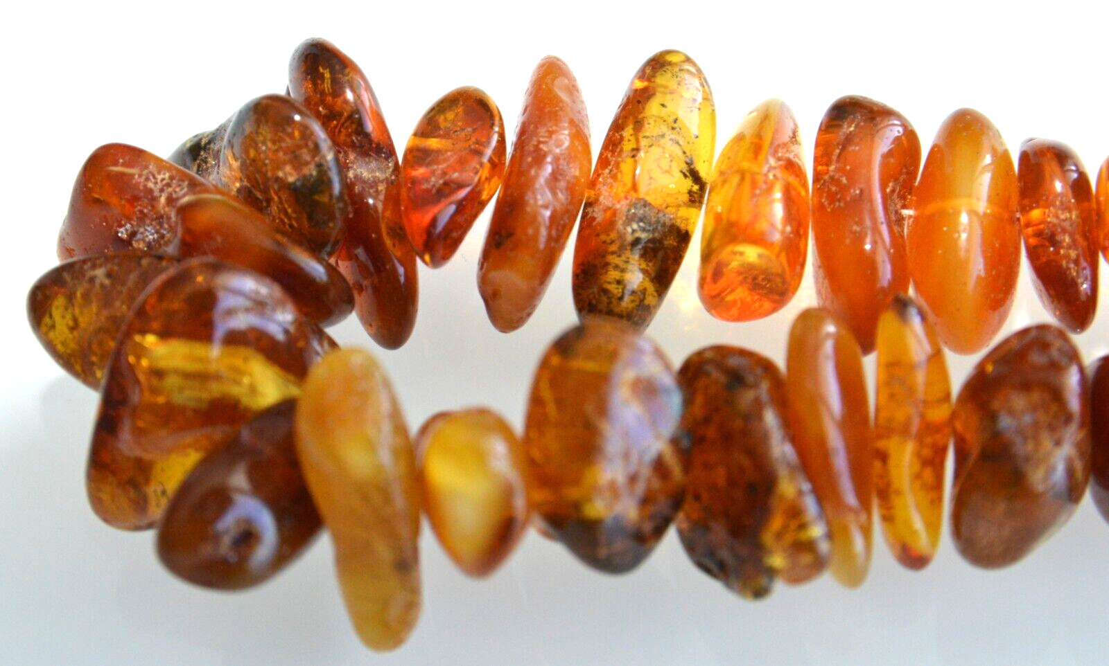 ✅55cm = 45gr RUSSIAN SOVIET BALTIC AMBER BEAD NECKLACE 琥珀 BRACELET STONE PENDANT