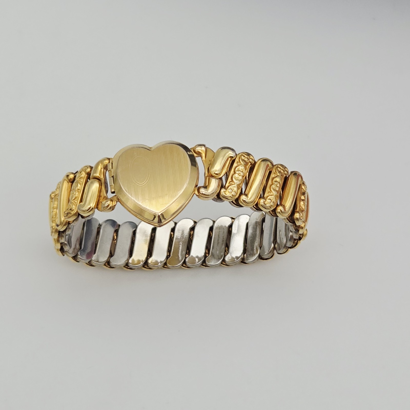 Locket Vintage Sweetheart Bracelet Antique Heart GF Expansion No Monogram Sleek