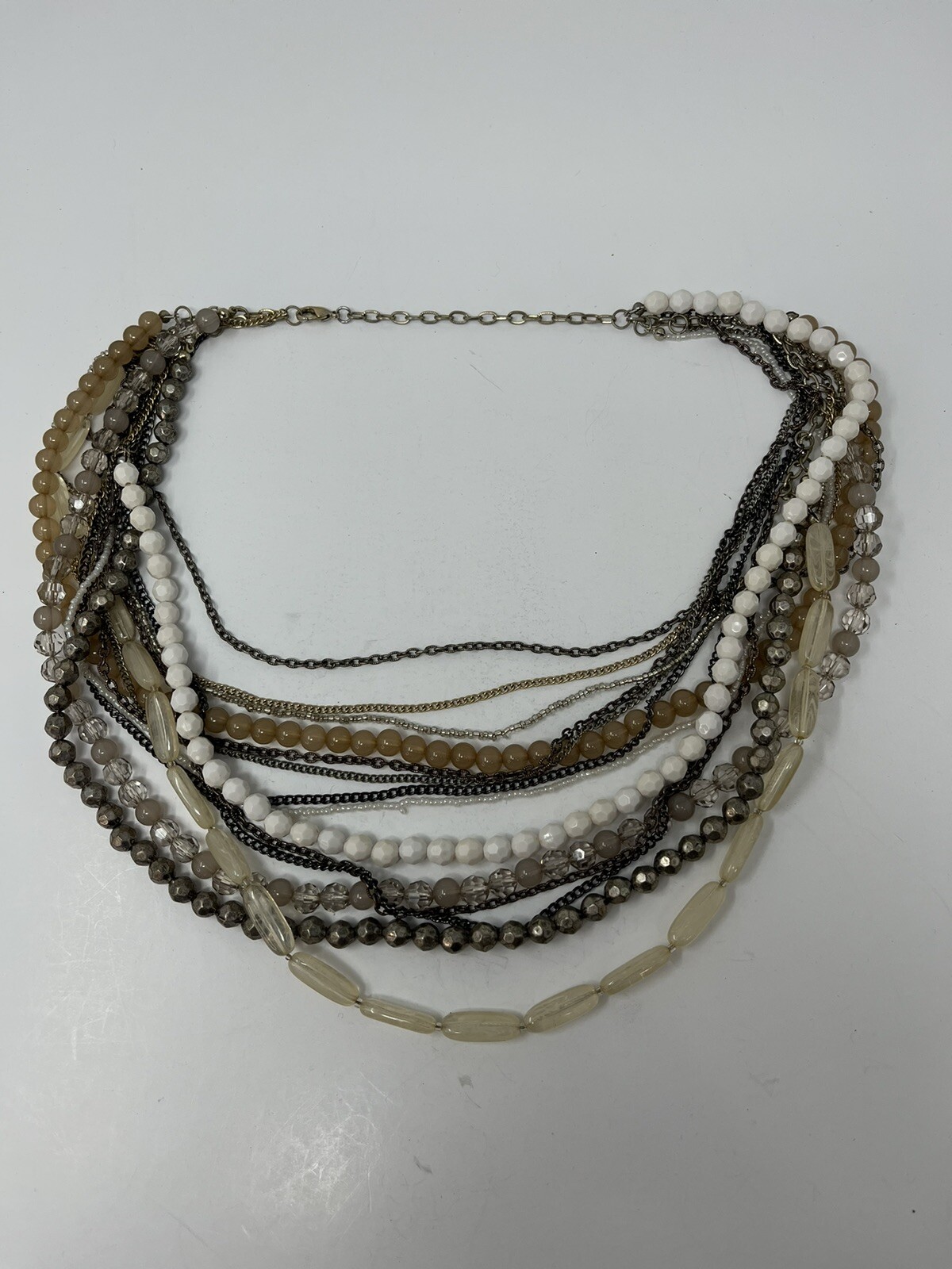 Lot Of 7 Vintage Necklaces 1 Monet 1 Avon 5 Unbranded Mixed Lot