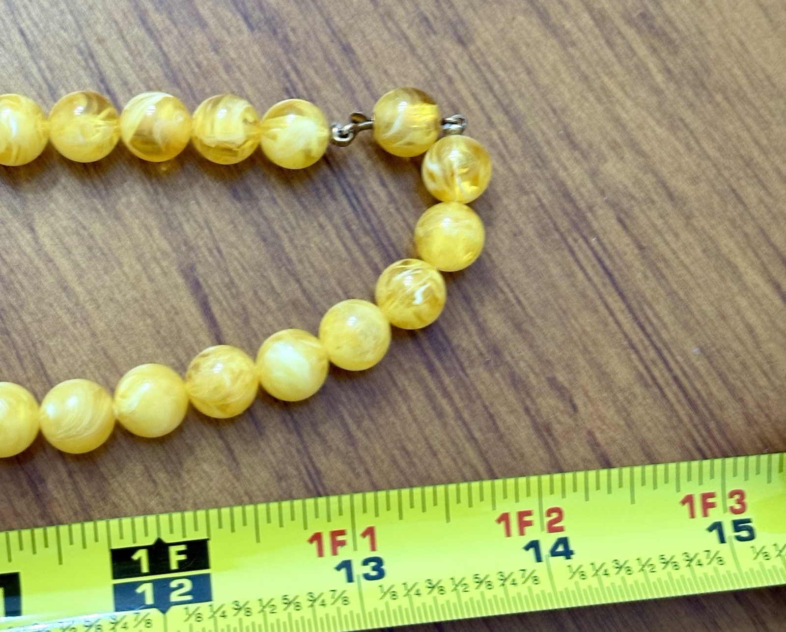 Vintage 1930 – 1960 Plastic Single Strand Beaded Necklace Lot MCM Art Deco
