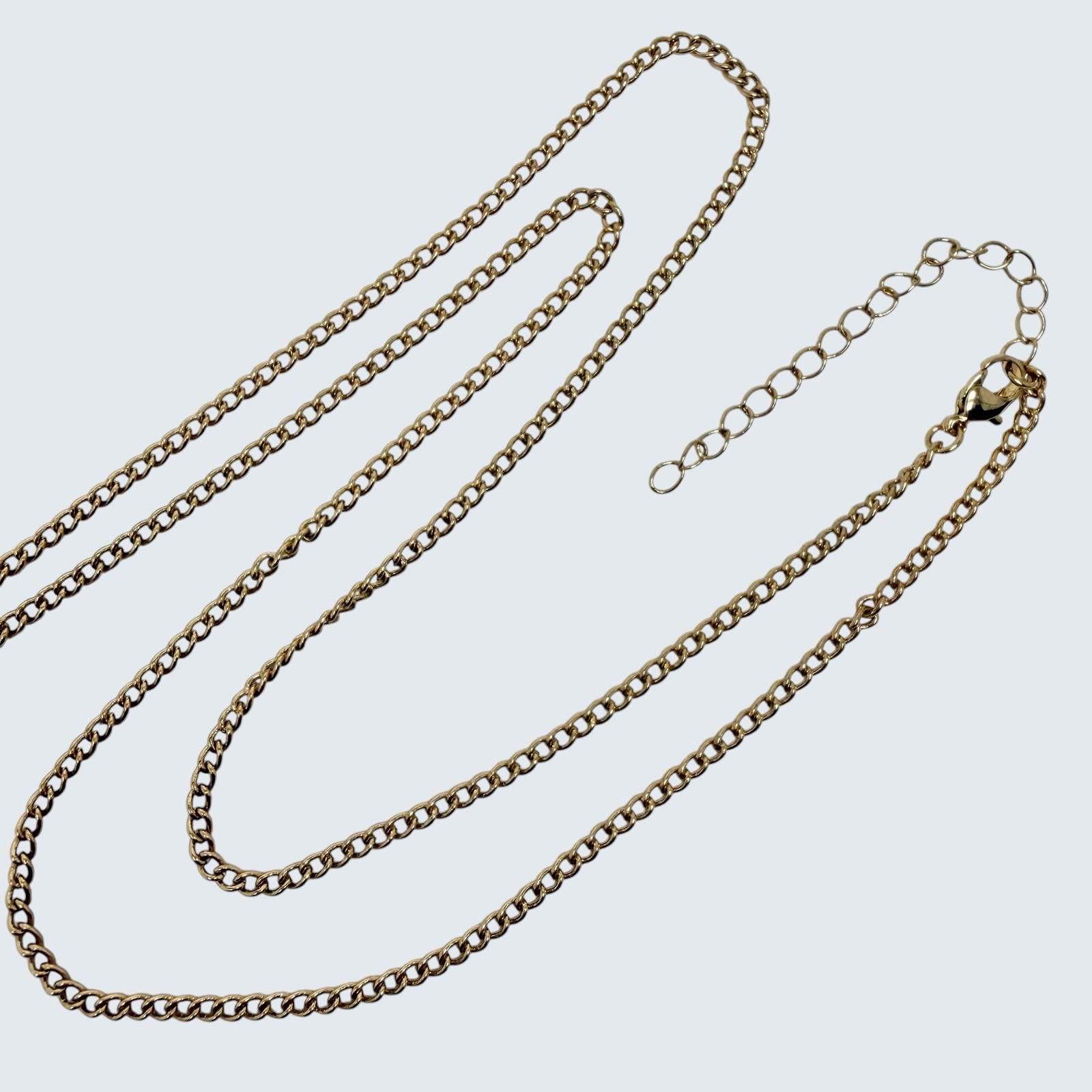 Vtg Clear Acrylic Cluster Gold Tone Beads Teardrop Long Pendant Necklace
