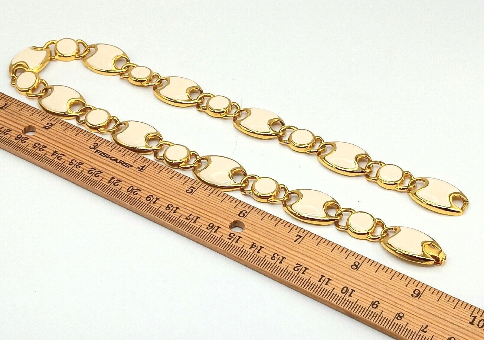 Ivory and Gold Tone Jewelry Lot , Necklace, Earrings, Butterfly Pin / Brooch