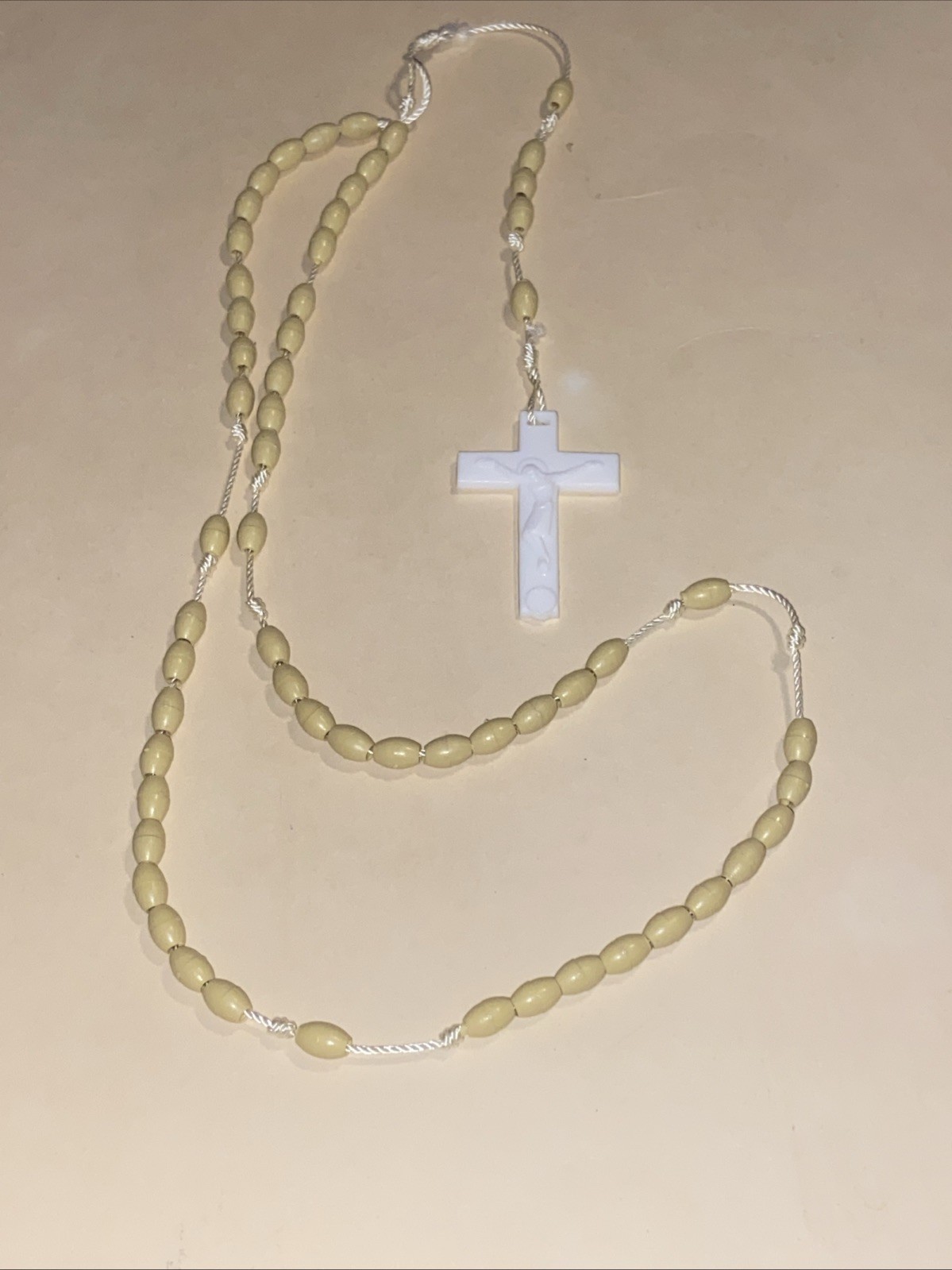 ESTATE SALE: Beaded & Chain Cross Rosary Lot-4