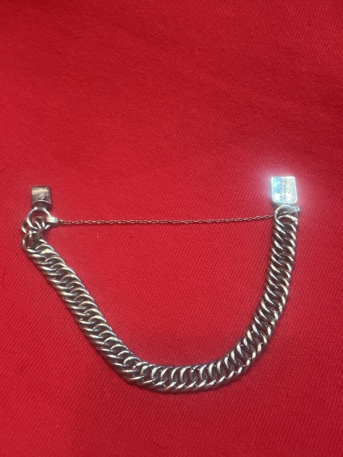 Sterling Silver Bracelet Vintage 21.4 G