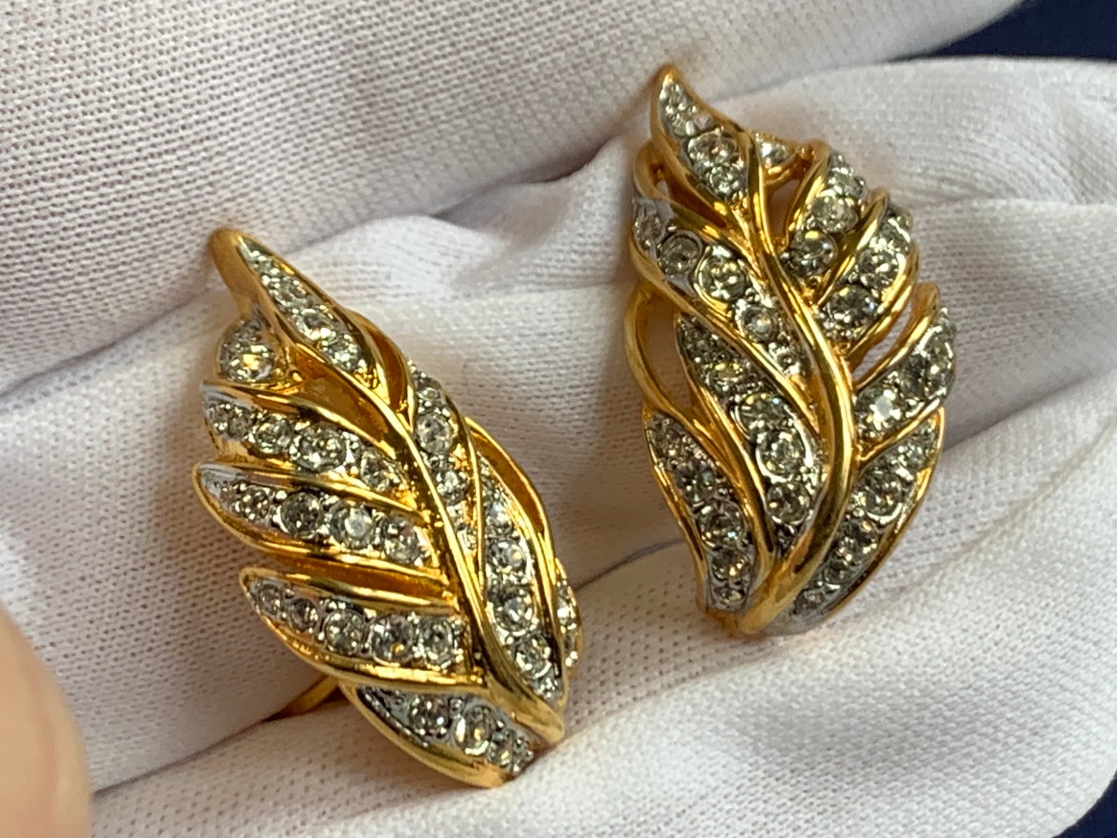 Estate Auction Jewelry Collection Clip-On Earrings Replica Costume Jewelry