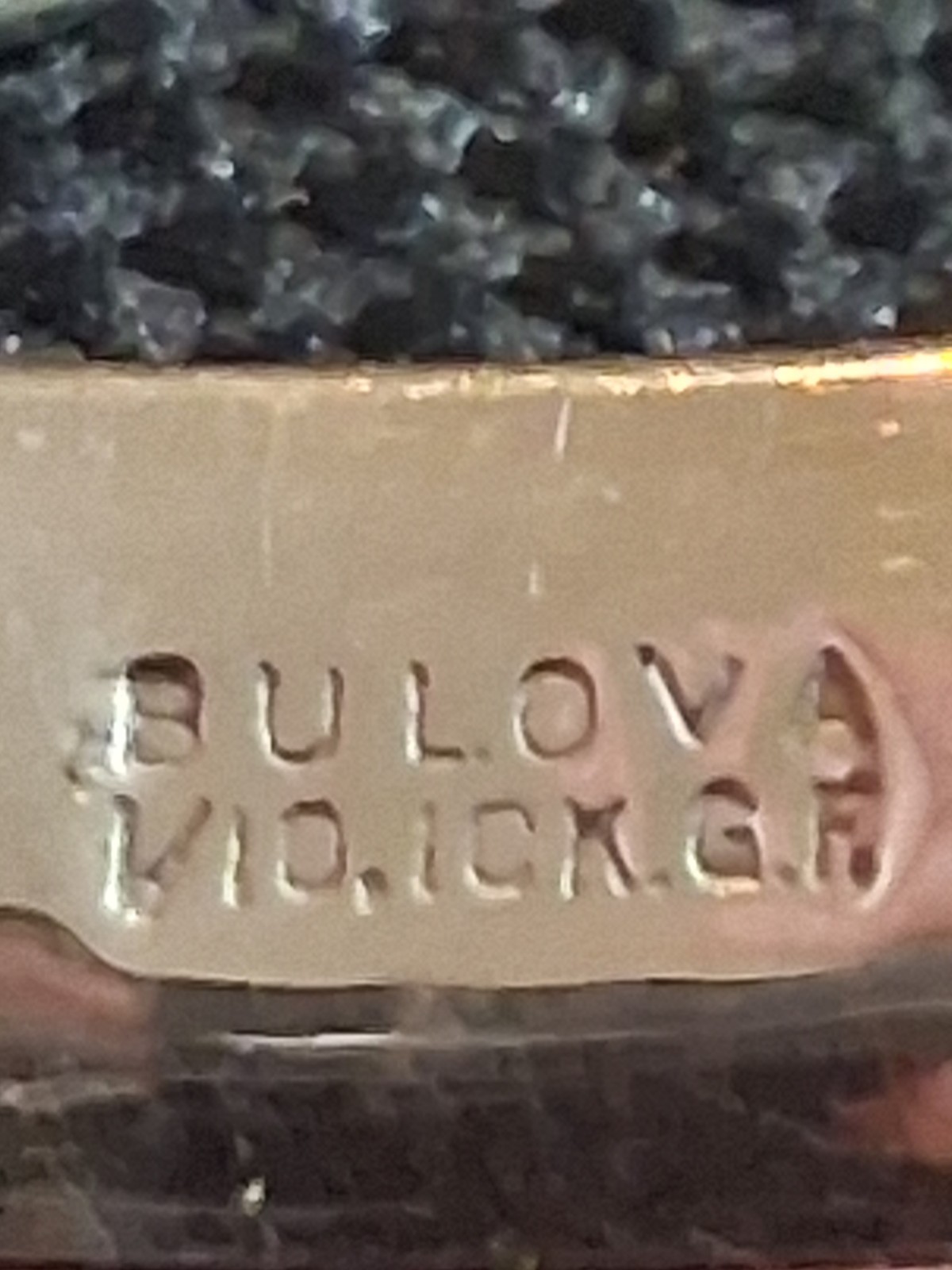 Vintage Bulova 10k Rolled White Gold Plate Manual Wind Ladies Watch Working