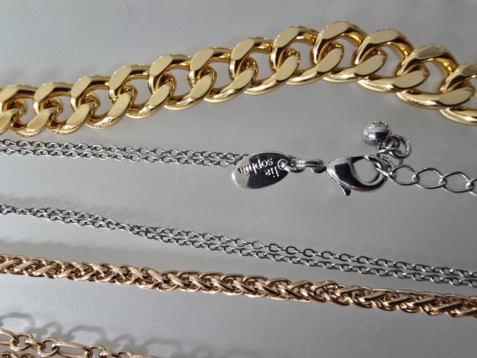 Mixed Metals Materials Gold and Silver Tone all Signed