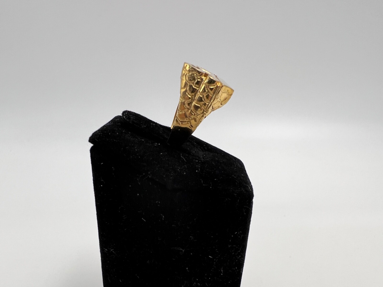 Vintage STEVE Brass Metal Ring Size 7 US