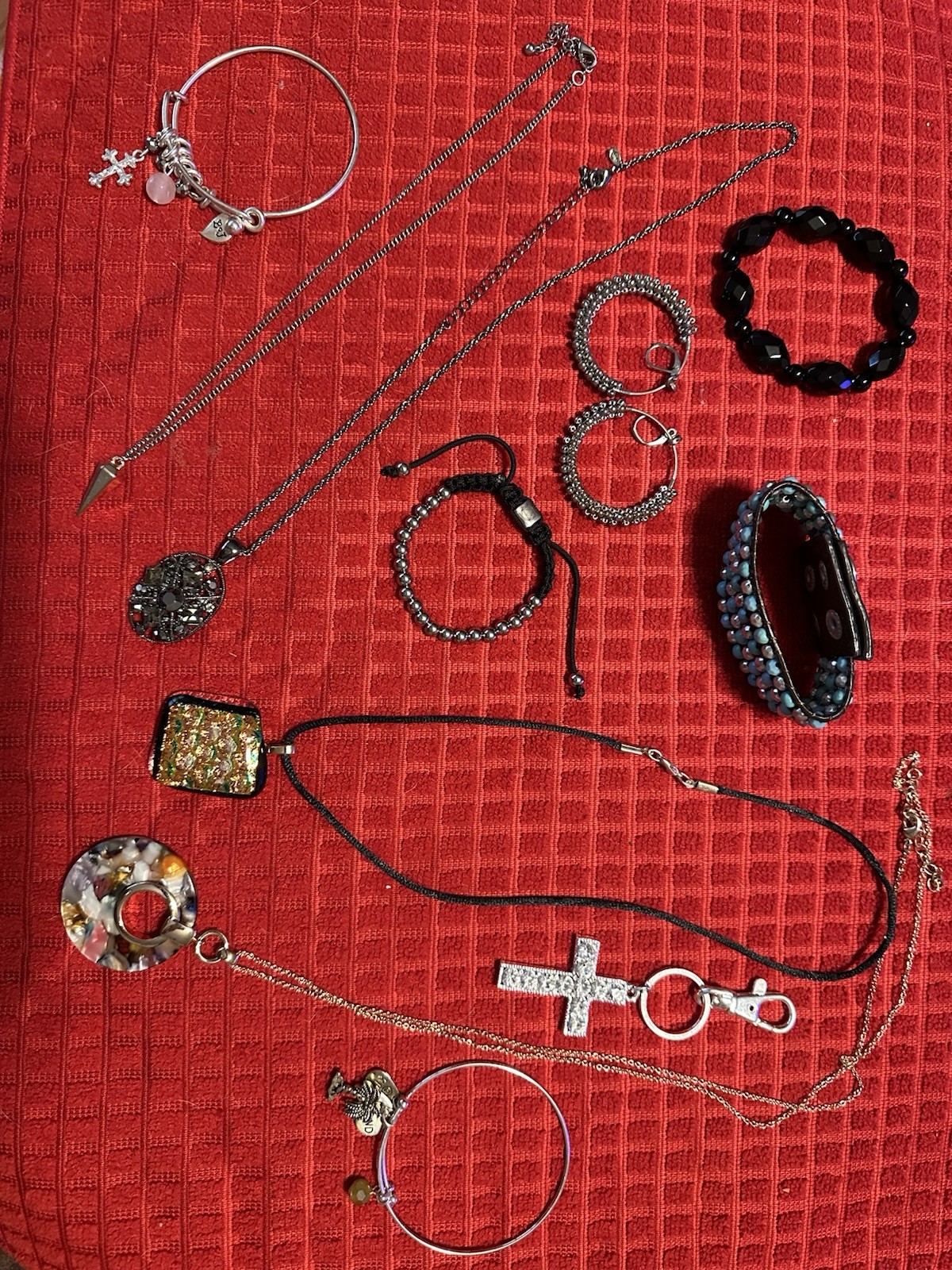 Vintage Costume Jewelry ALL WEARABLE used Lot Some Signed
