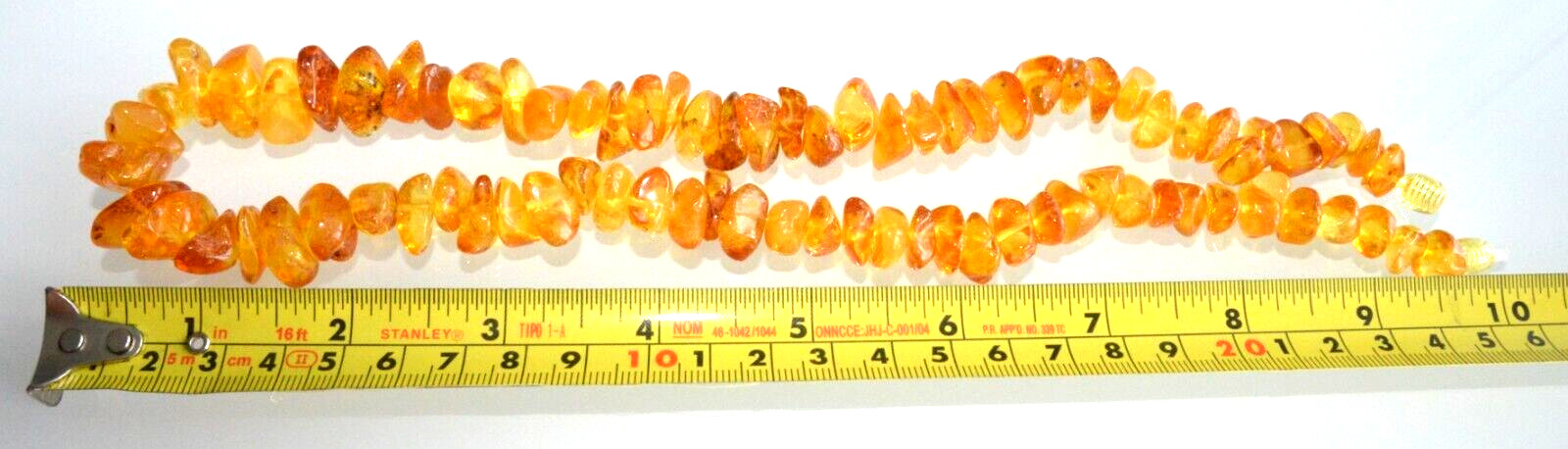 44gr RUSSIAN SOVIET BALTIC AMBER BEAD NECKLACE 琥珀 BRACELET STONE PENDANT EARRING